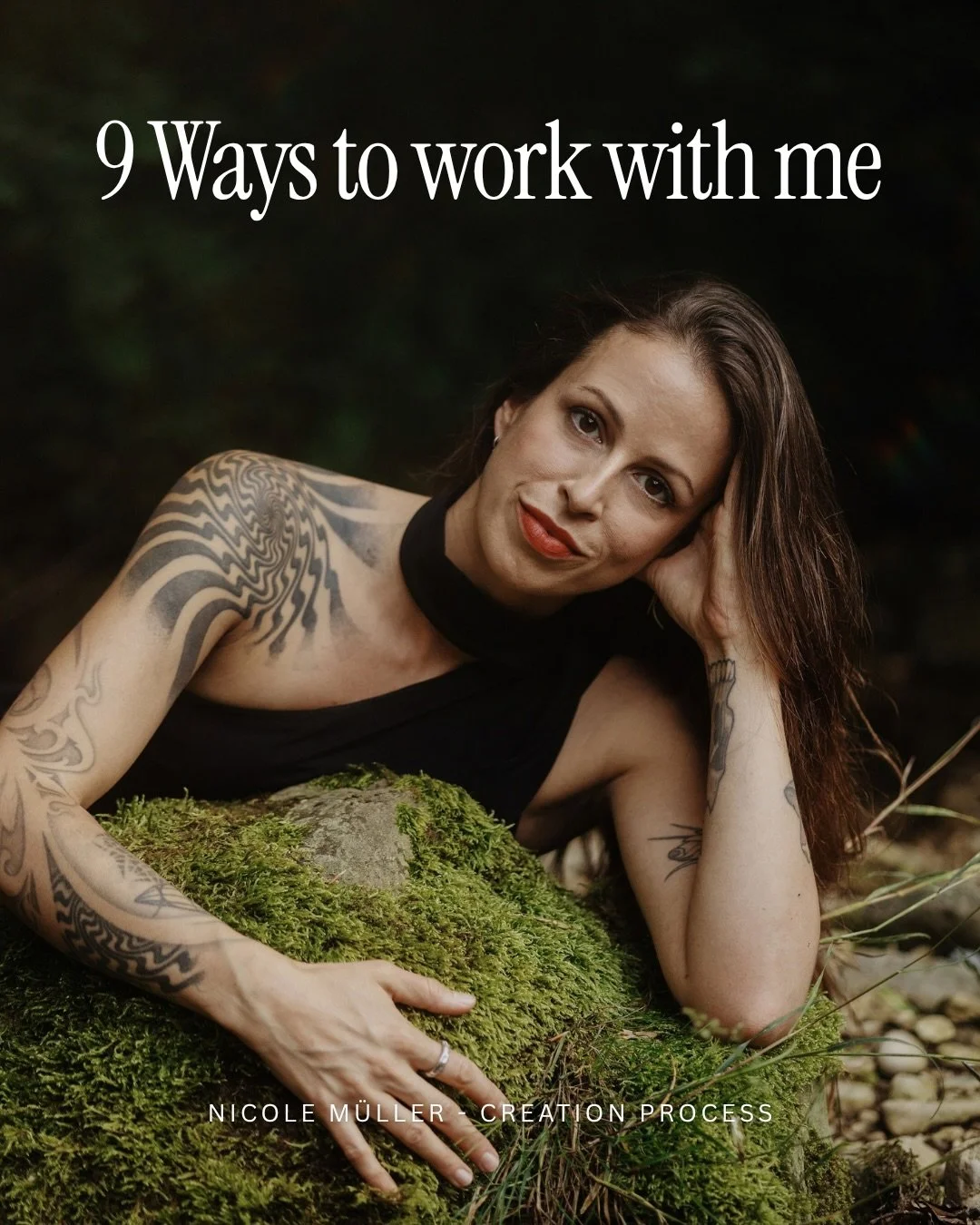 9 Wege, mit mir zu arbeiten ✨🪶⚒️🕯️🌱

Meine R&auml;ume schaffen Pr&auml;senz und Bewusstsein.  K&ouml;rper, Geist &amp; Seele finden zur Einheit. 

Daraus kann Klarheit, neue Energie und neuer Fluss entstehen in deinem Leben. 

Du richtest dich nac