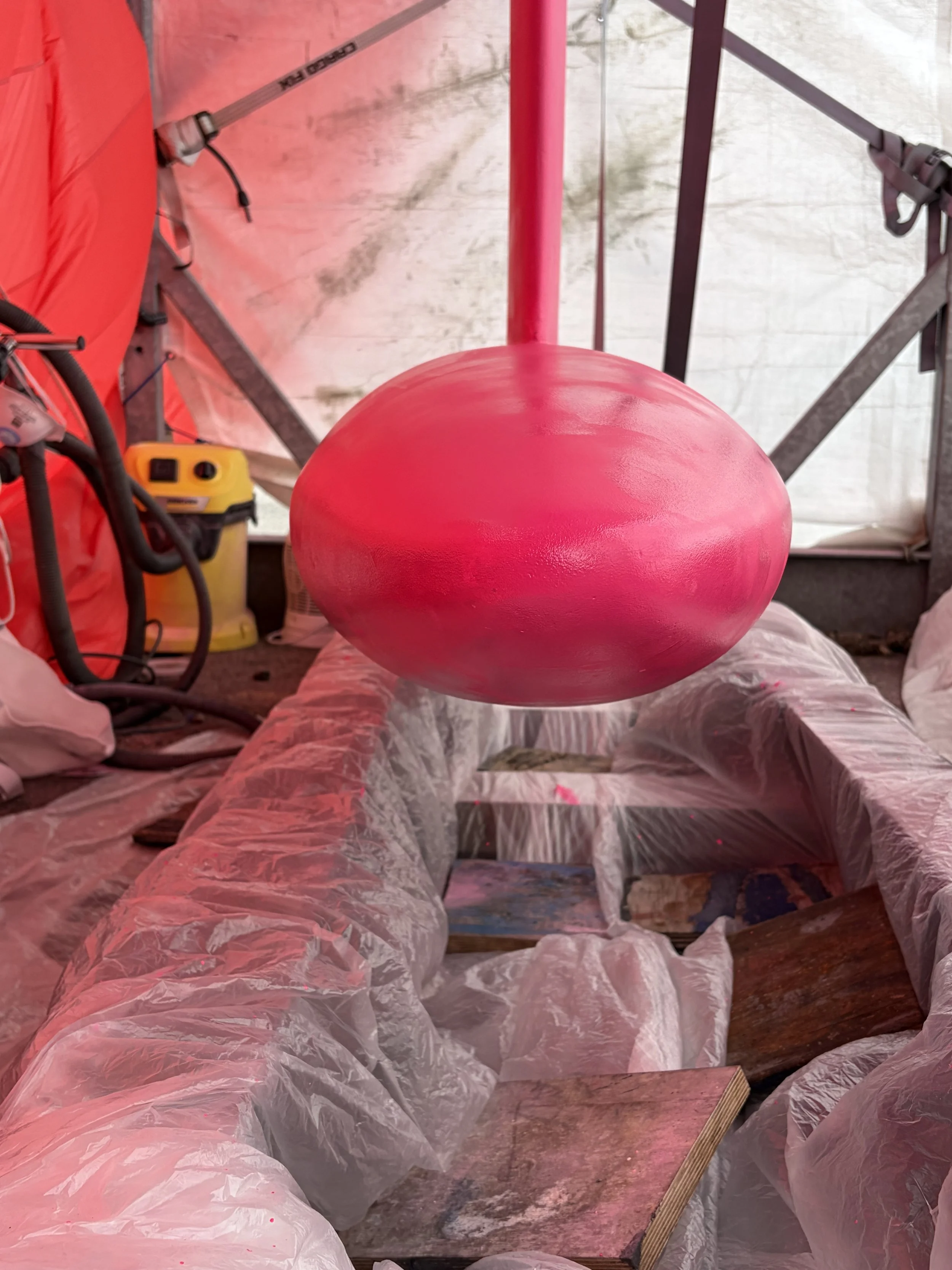 Refairing of a Class 40 keel bulb