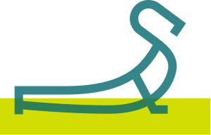 Line drawing of a fishing lure
