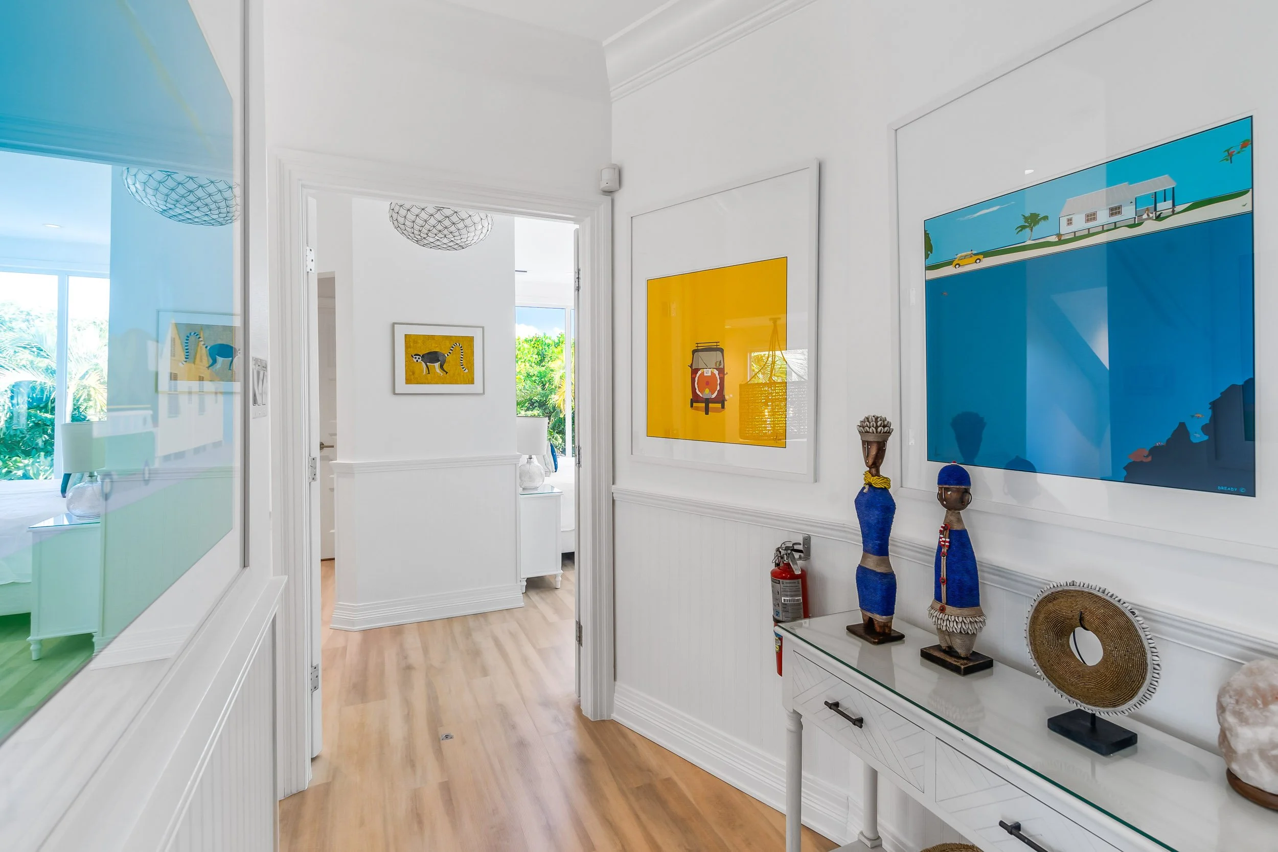 Upstairs hallway