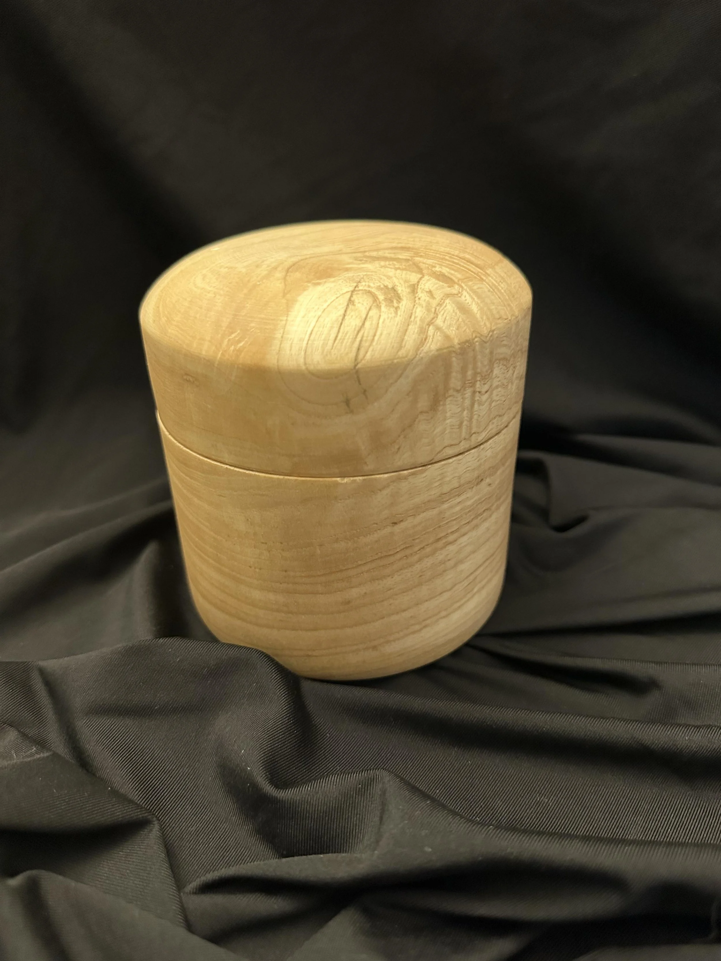 Hand Turned Ash Box
