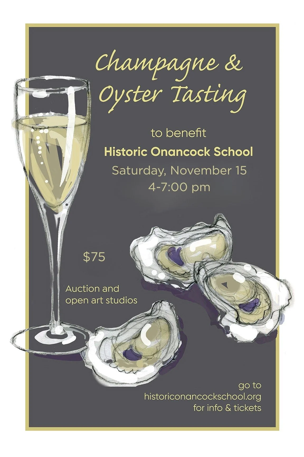 Champagne and Oyster Tasting