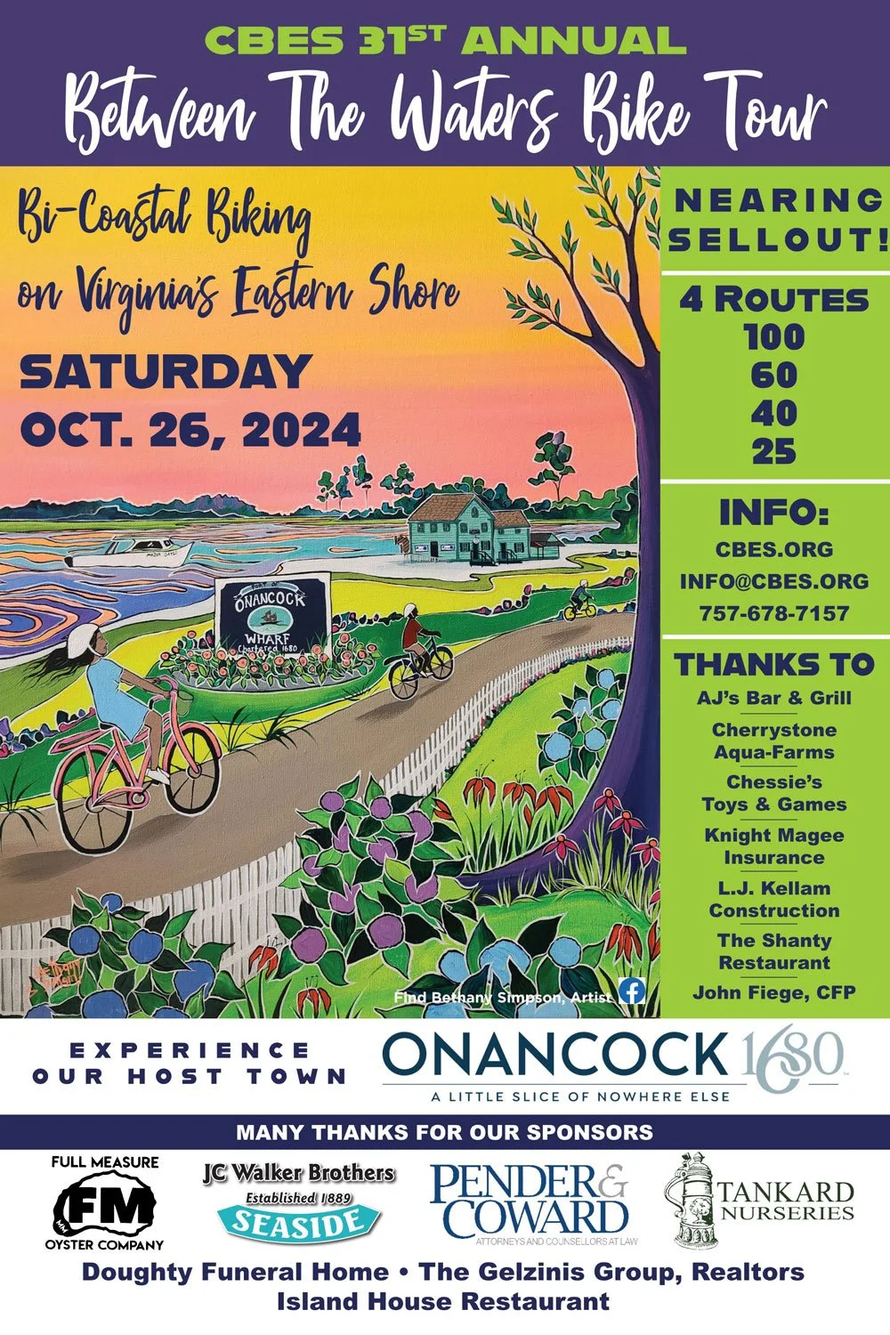 CBES Between the Waters Bike Tour
