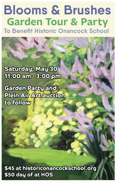 Blooms & Brushes Garden Tour and Party