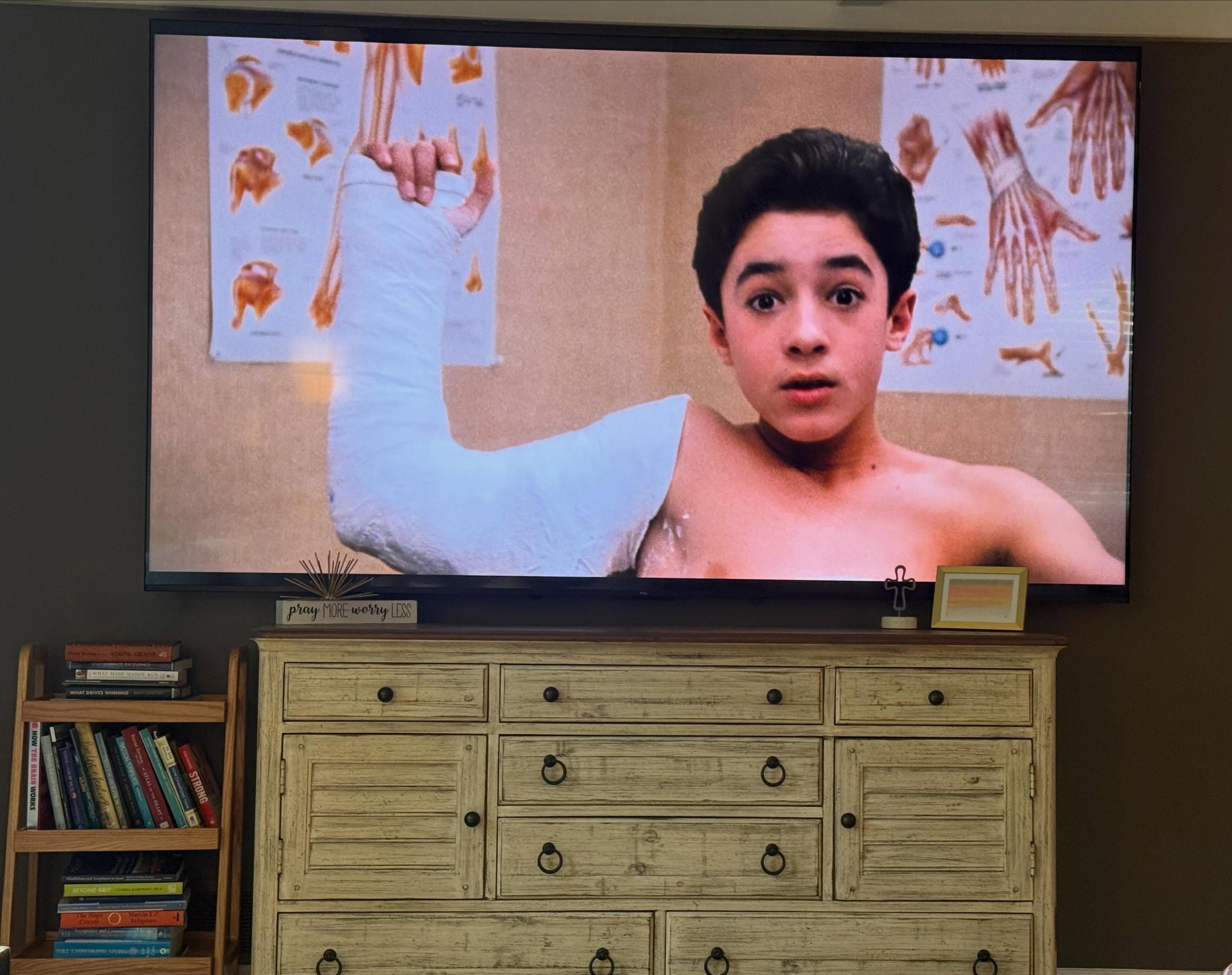 Throwback time.

Do you remember which movie this is from?

In this movie, the cast becomes the thing that launches the character into the spotlight. But for real athletes, especially kids, injuries don&rsquo;t feel like superpowers.

They can shake 