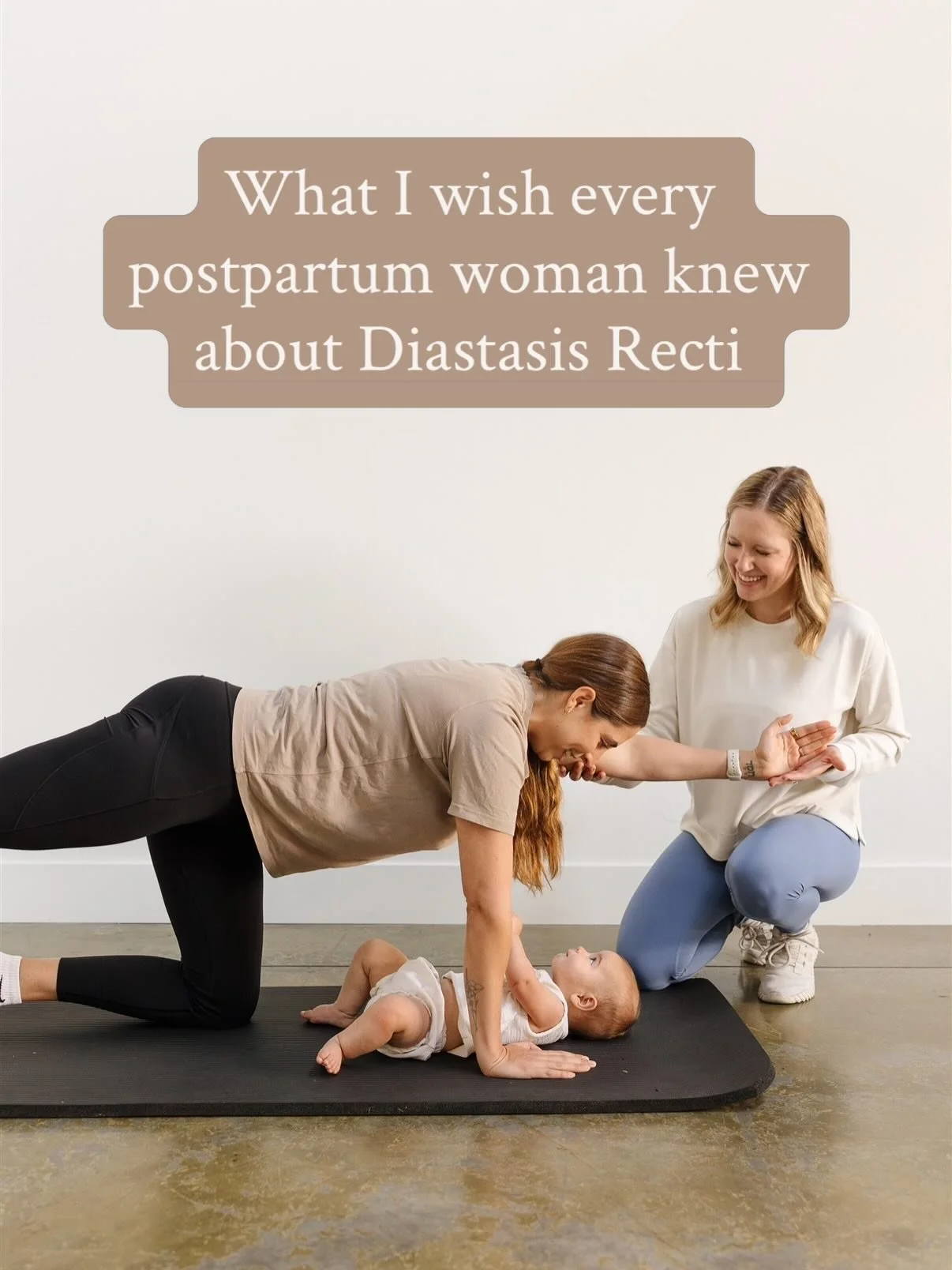 Diastasis Recti: Part 8 ✨

Thanks for following along on this little DR series. 

I thought I would summarize the points I want every postpartum woman to know 🤎

I hope that you learned something for yourself or someone you love. 

As always, if you