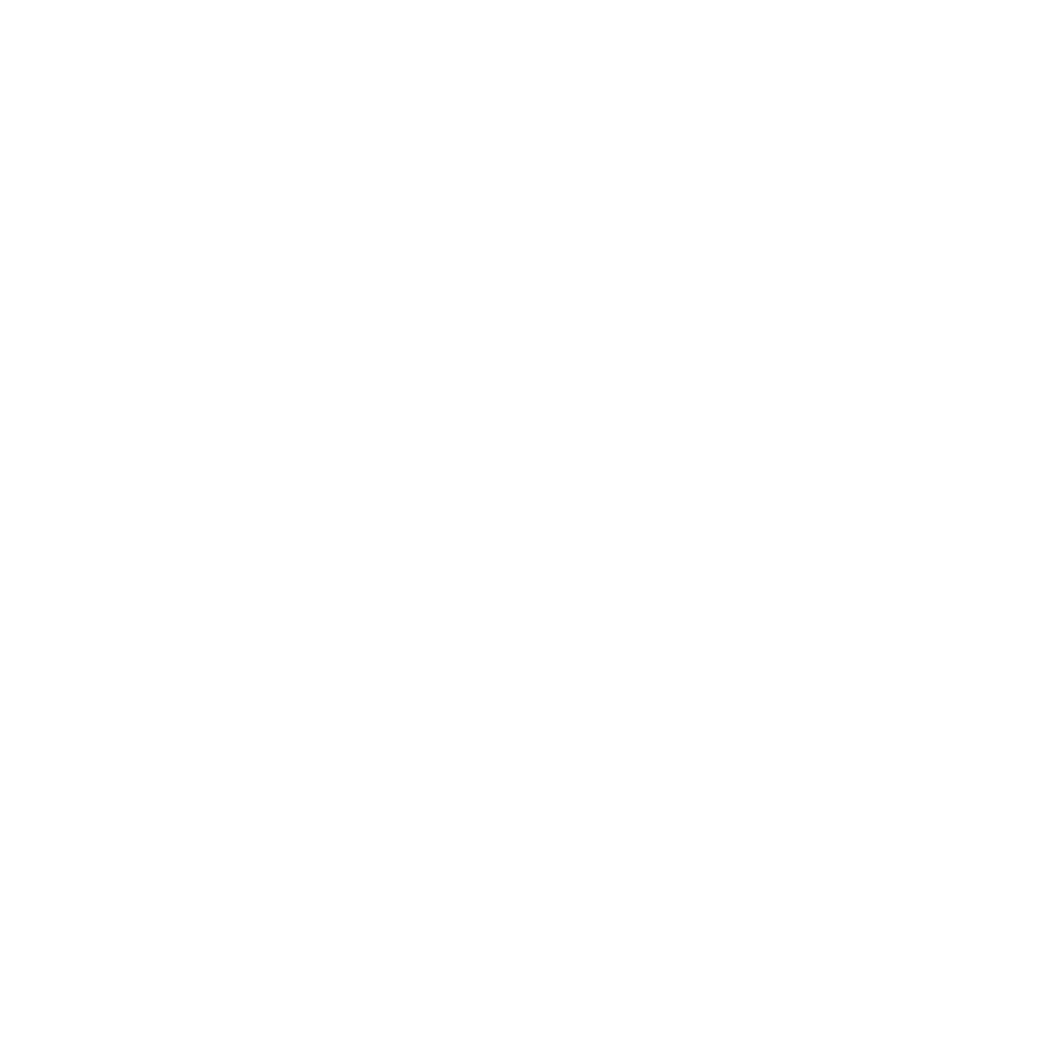 Black and white silhouette of a flower with multiple petals and a long stem.