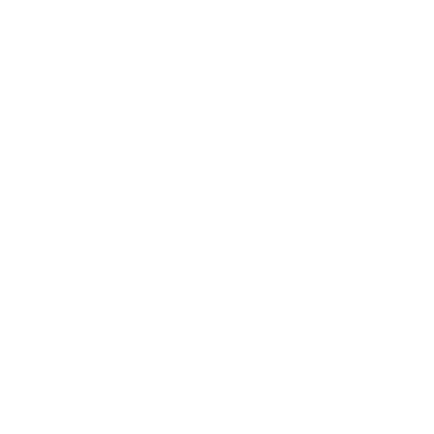 A black and white silhouette of a branch with leaves.
