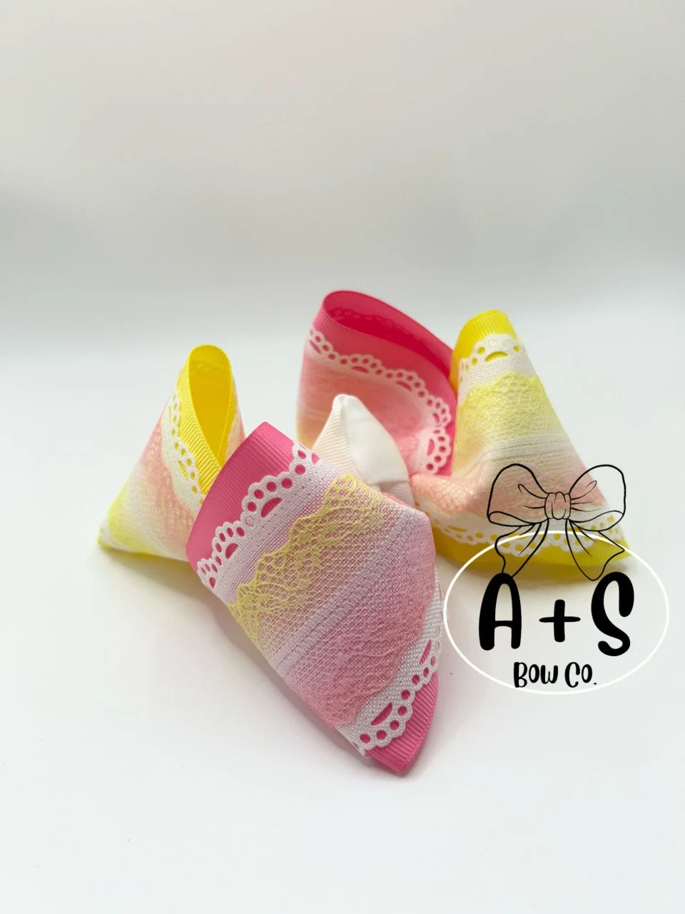 Pink Lemonade Bow
