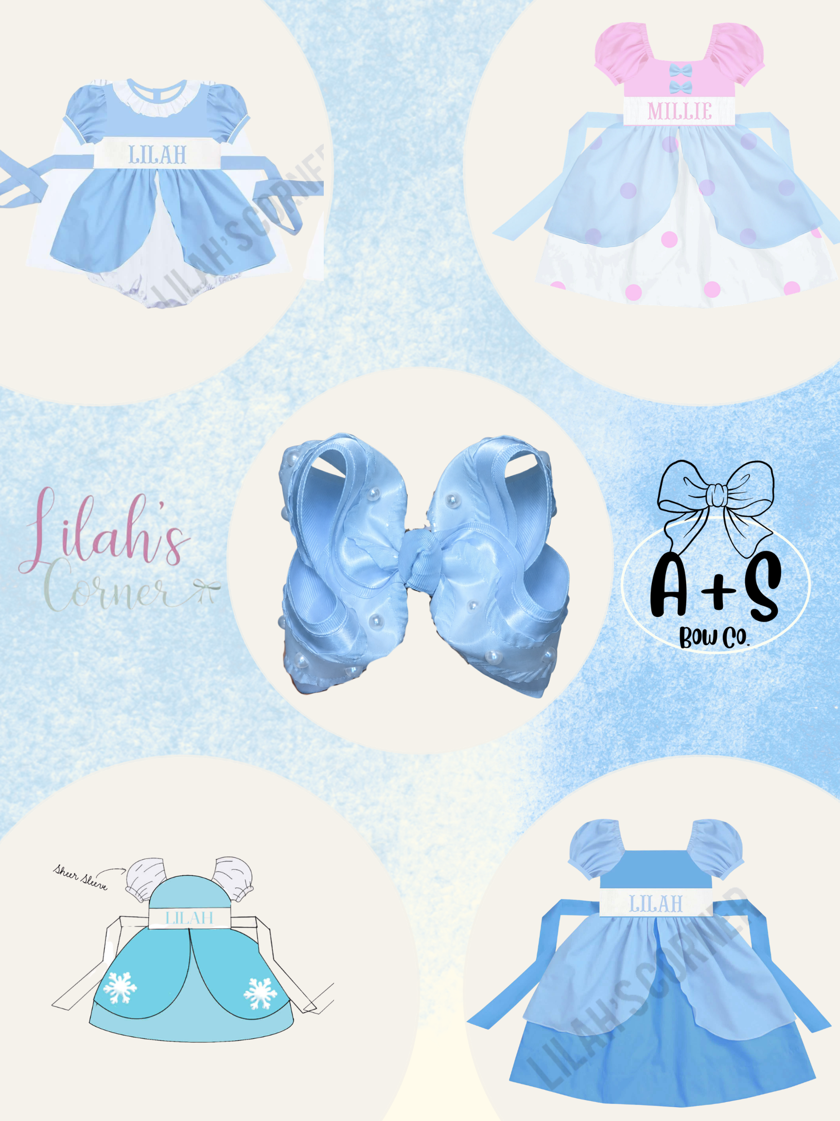 Watercolor Blue Minimalist Invitation Card .png