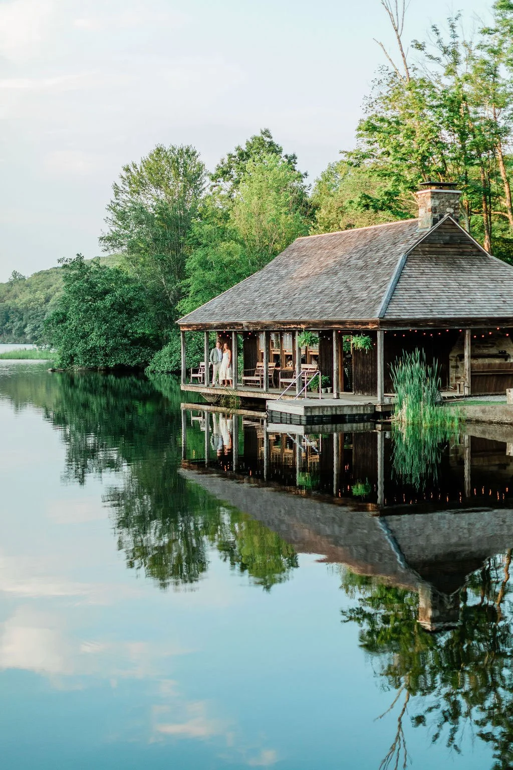The Boathouse | The Boathouse a beloved space and our most popular event spaces for more intimate events. It is the perfect spot to host your casual dinner while overlooking the lake.