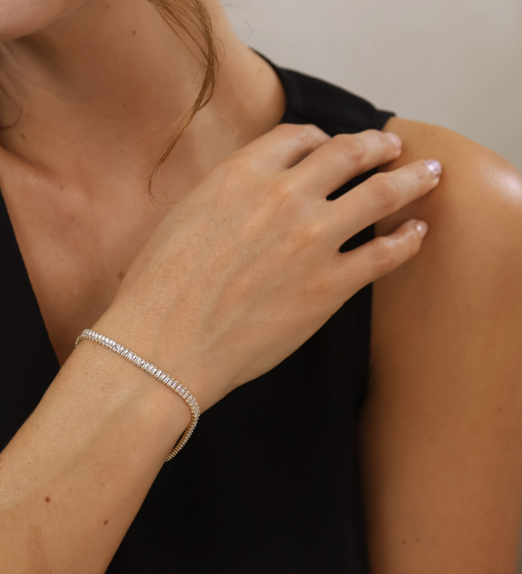 cz tennis bracelet