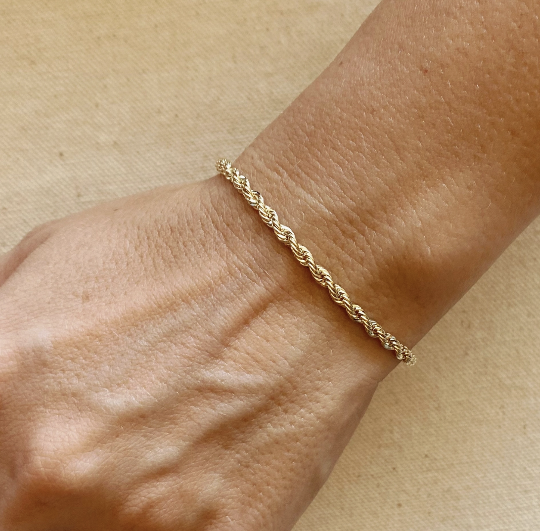 twisted rope bracelet
