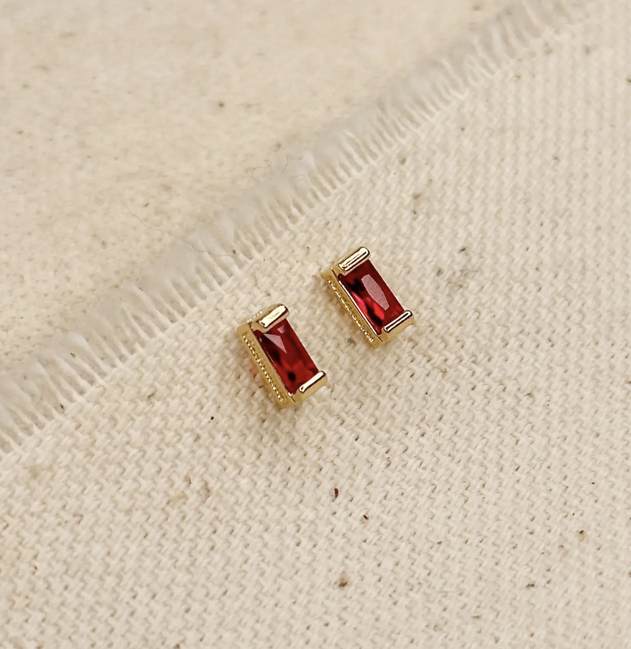 birthstone gold-fill cubic zirconia necklace