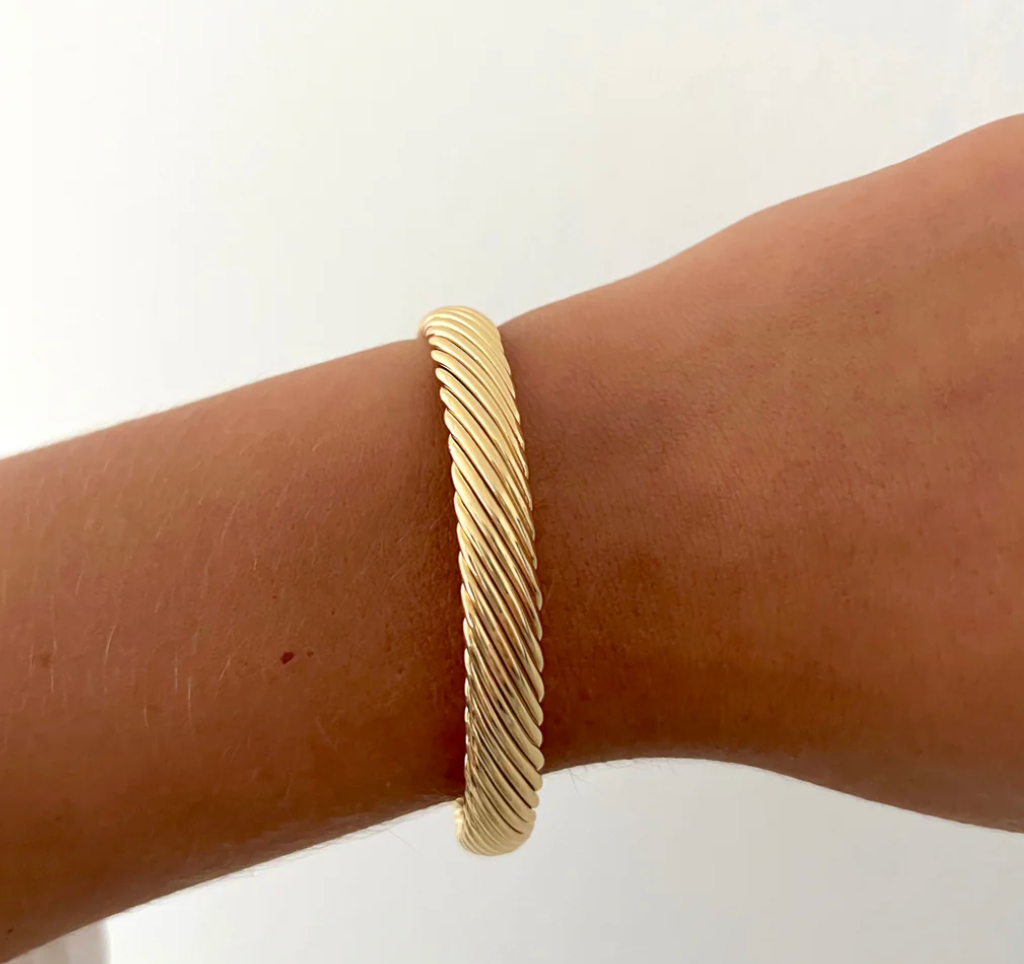 celeste gold-fill cuff