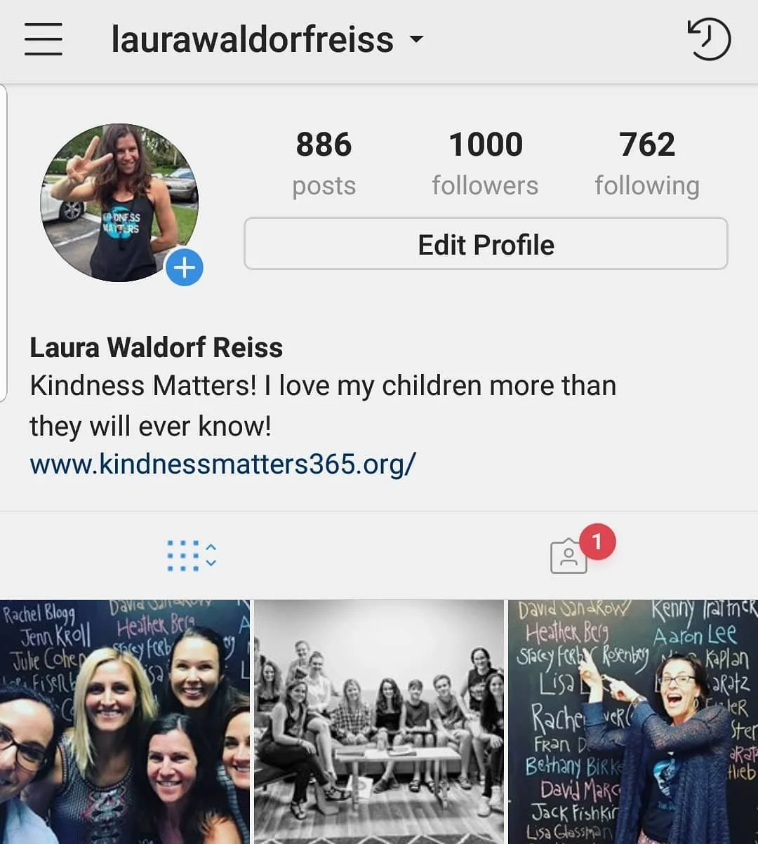 Switching over to just 1 insta account. Please join me @ laurawaldorfreiss 
#KindnessMatters #KindnessMovement #KindnessRevolution #GlobalKindness #OurFutureLooksBright #OneMillionActsOfGood #goodgoesround www.kindnessmatters365.org