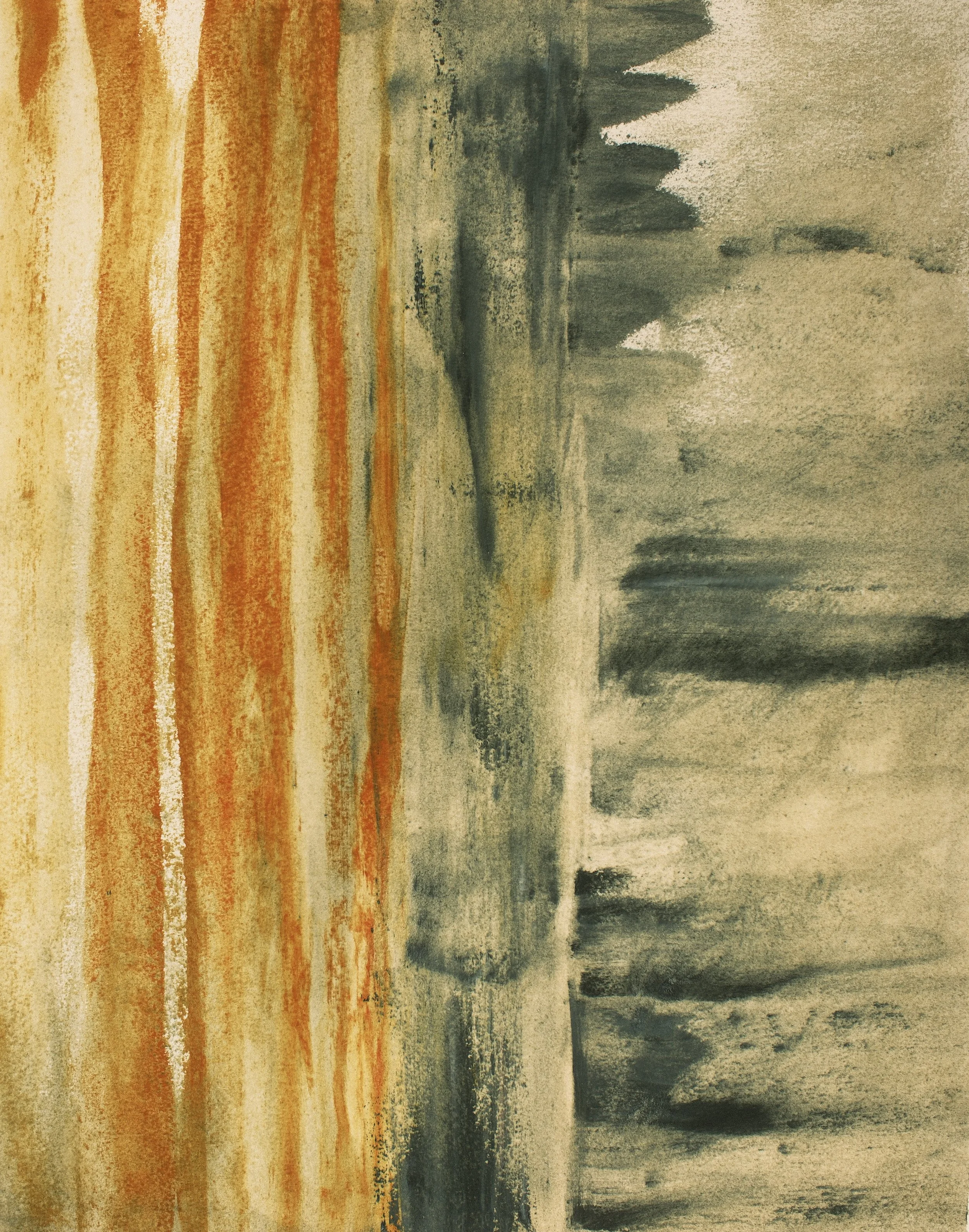   Boson Transfer 2   2021, Oil On Paper  20 x 16 in  #JS-2021-0006 
