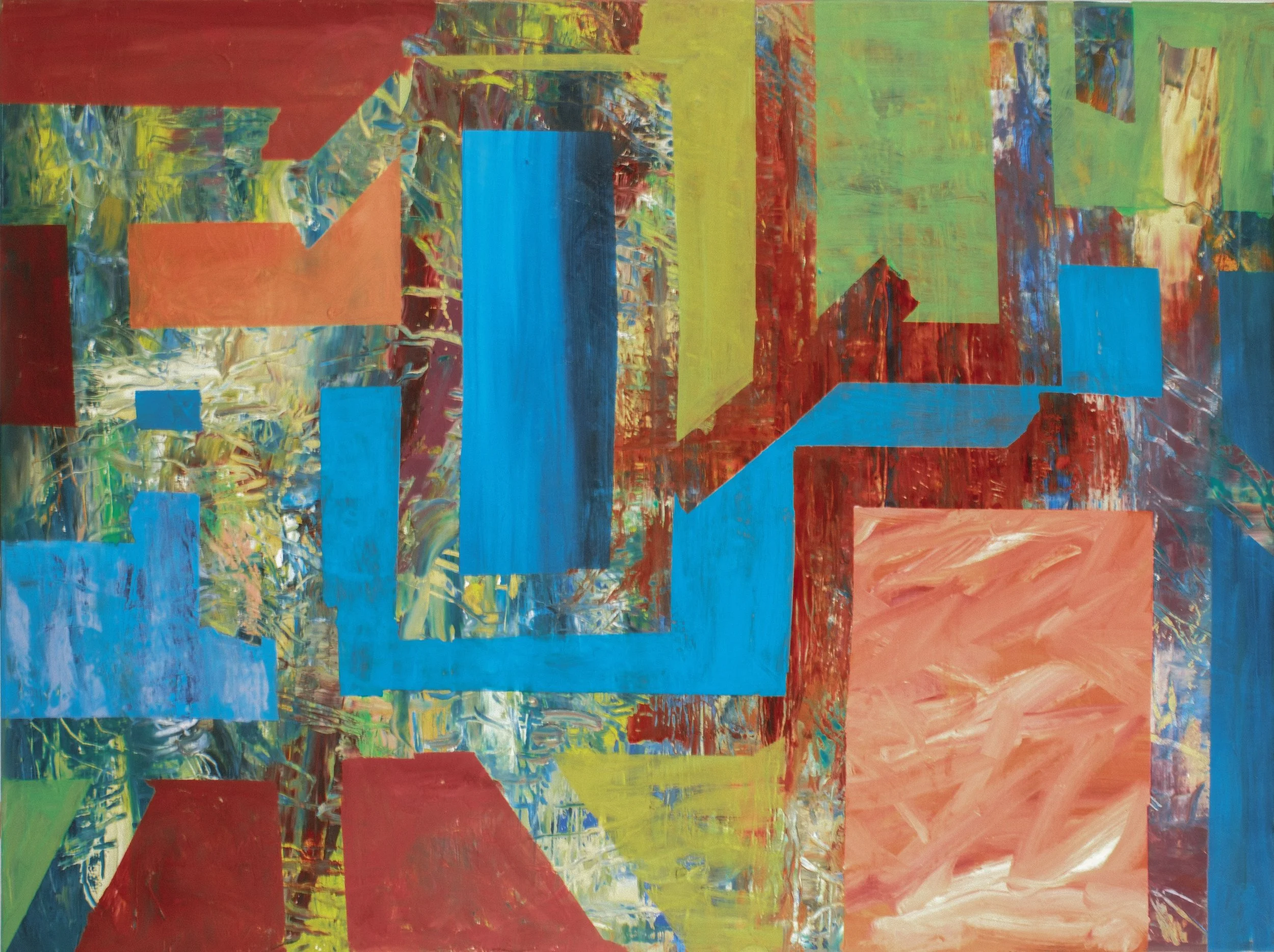   Interlude 1   2025, Oil On Canvas  30 x 40 in  #JS-2025-0022 