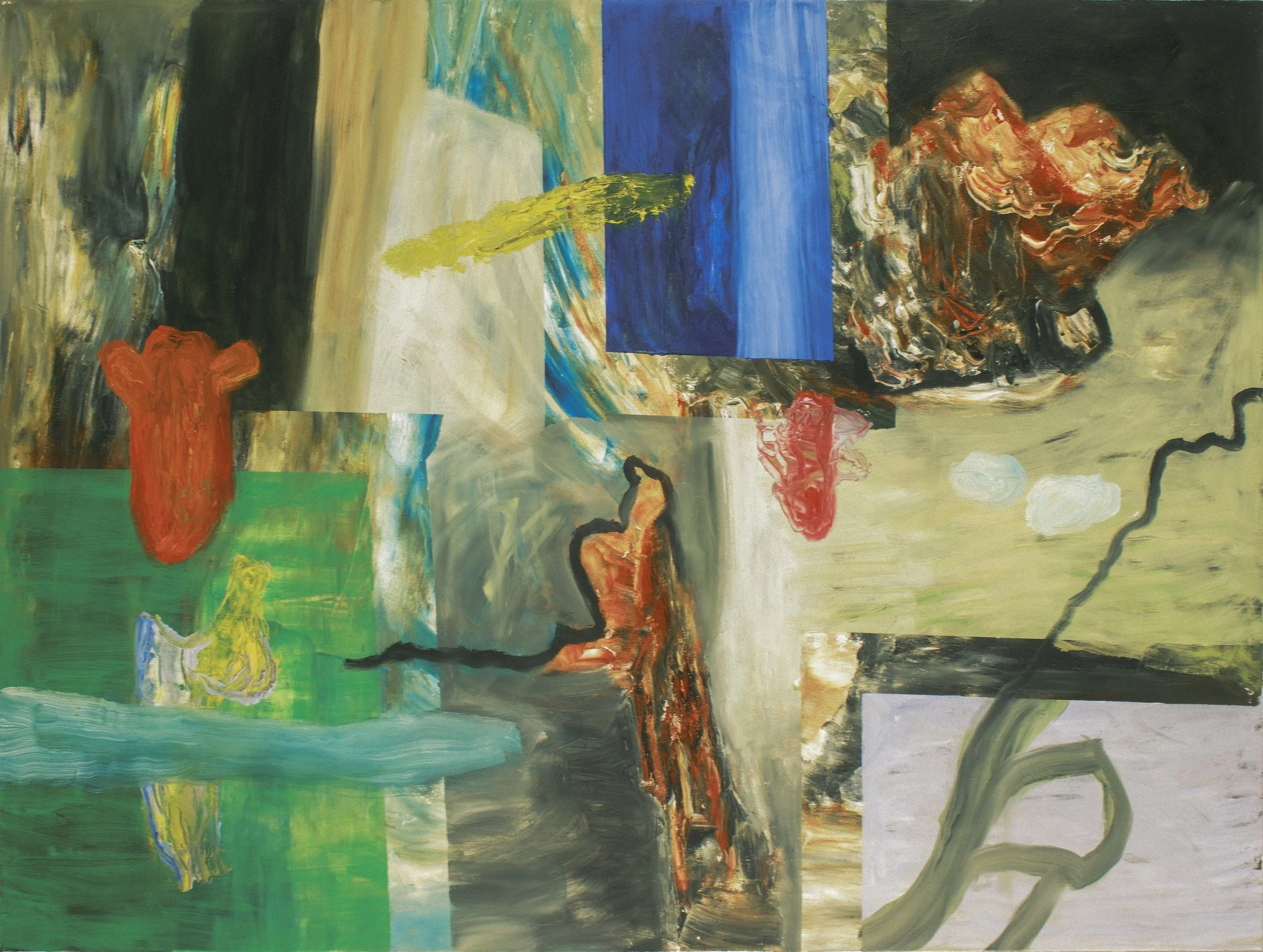   Interlude 2   2025, Oil On Canvas  30 x 40 in  #JS-2025-0023 