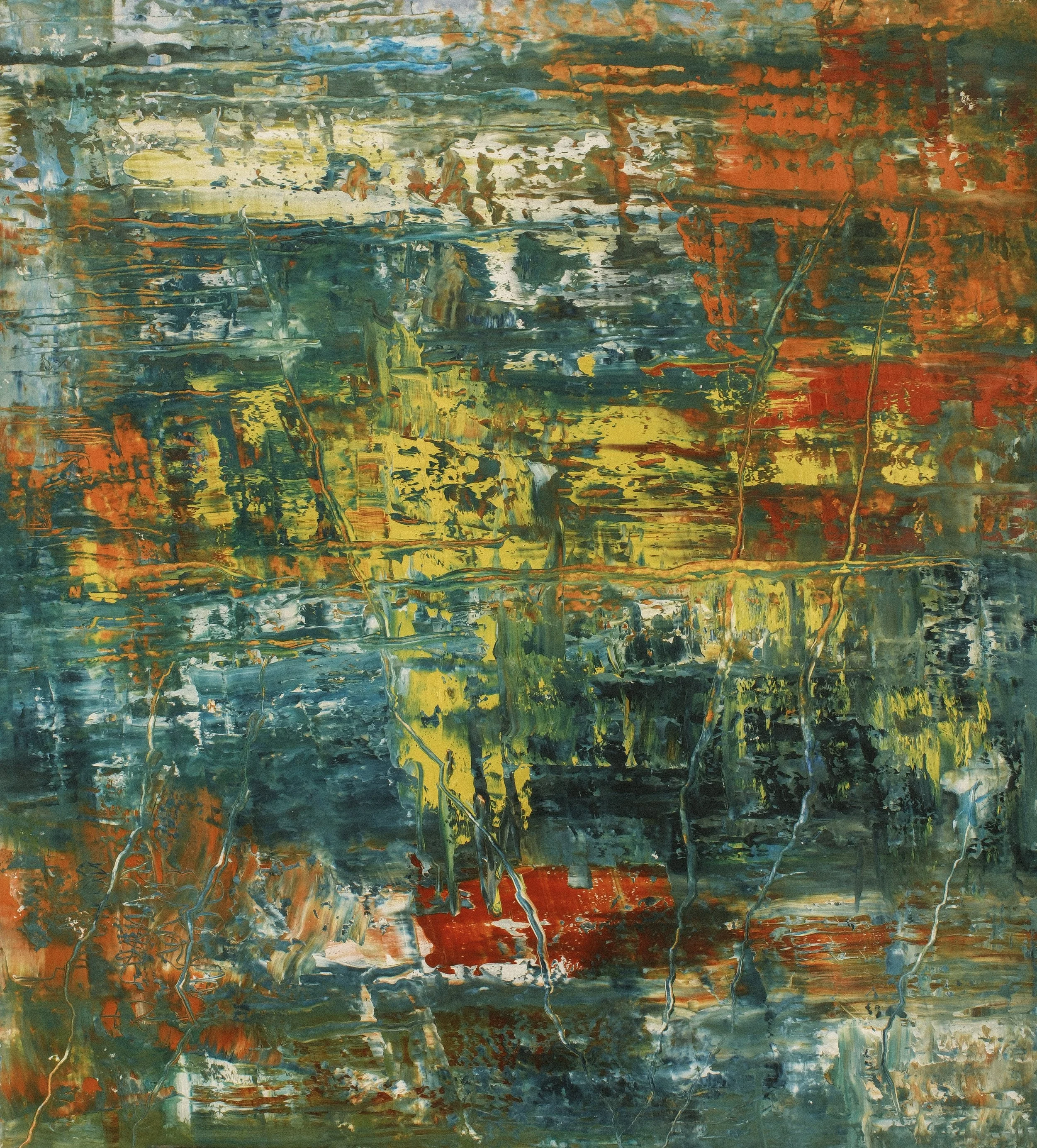   Les Nymphéas 4   2025, Oil On Canvas  36 x 32.5 in  #JS-2025-0034 