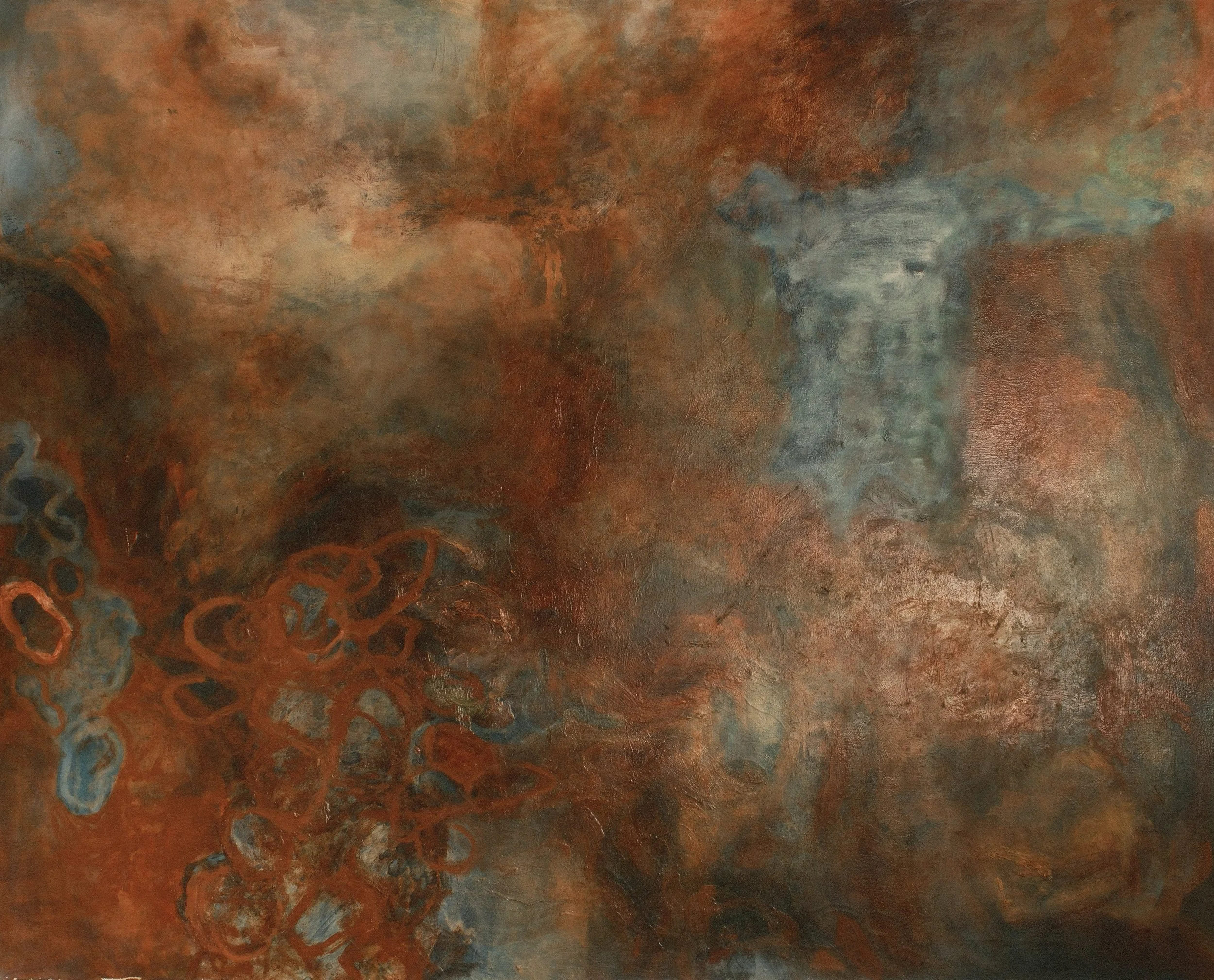   Those Final Moments   1995, Oil On Canvas  48 x 60 in  #JS-1995-0010 
