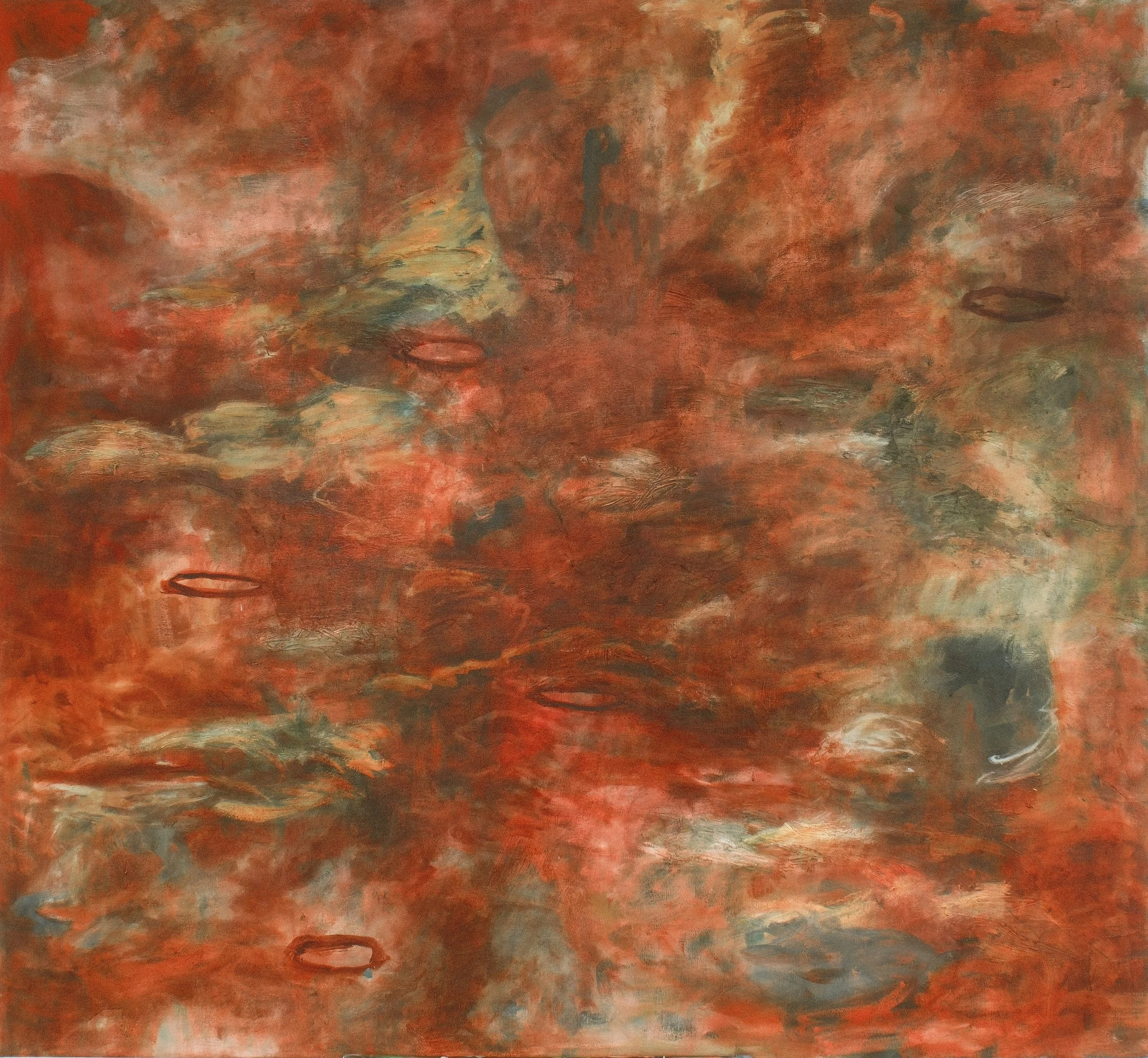   Waterscape   1995, Oil On Canvas  55 x 60 in  #JS-1995-0015 