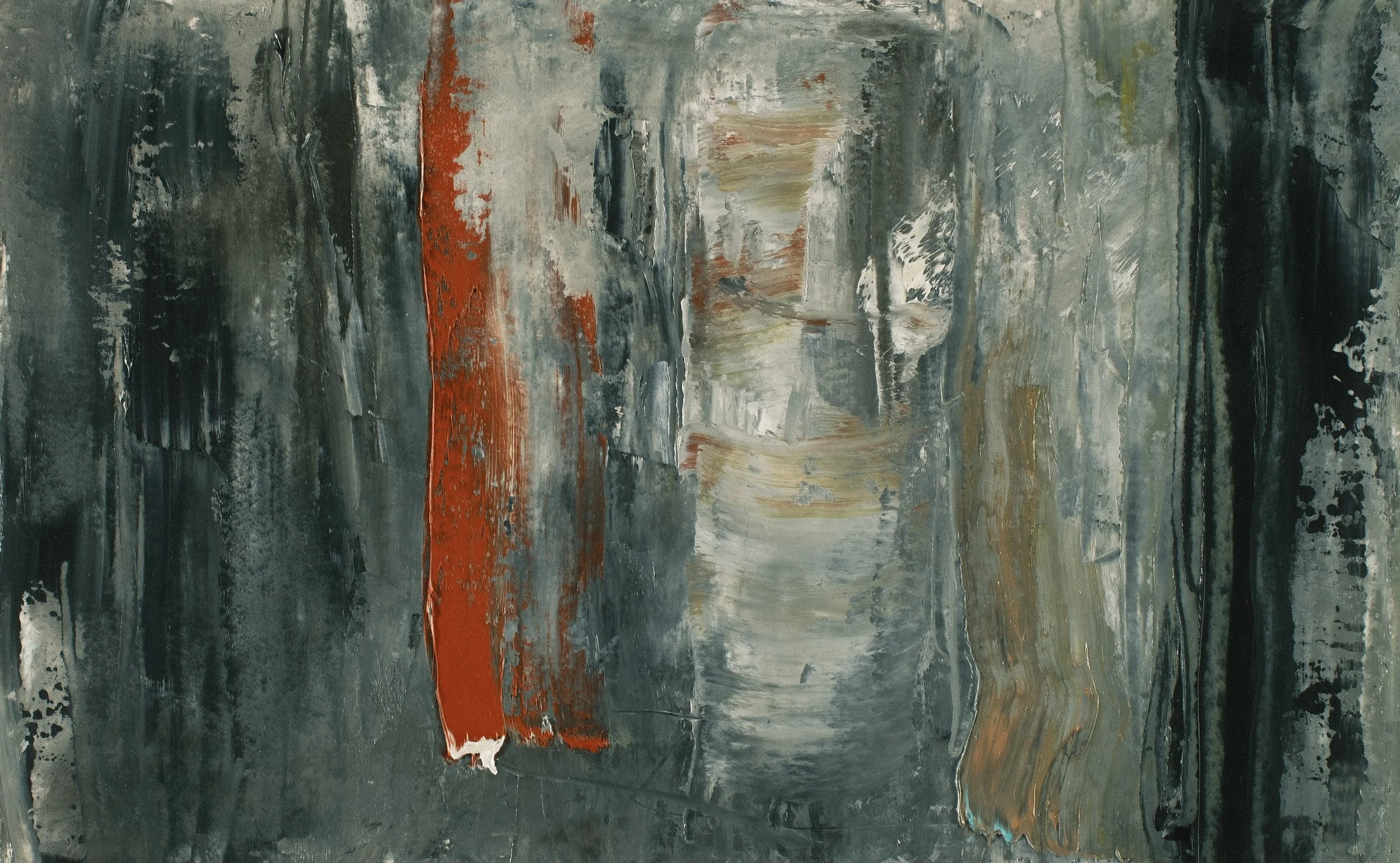   Moral Injuries 3073   2018, Oil On Paper  8 x 12 in  #JS-2018-0041 