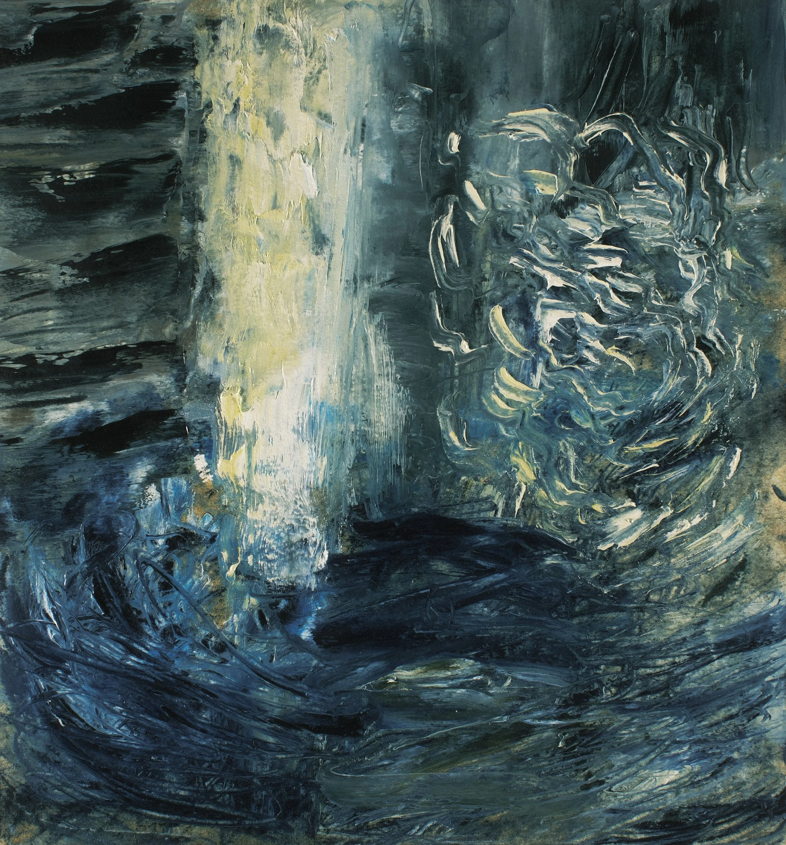   Moral Injuries 4498   2019, Oil On Paper  13 x 12 in  #JS-2019-0052 