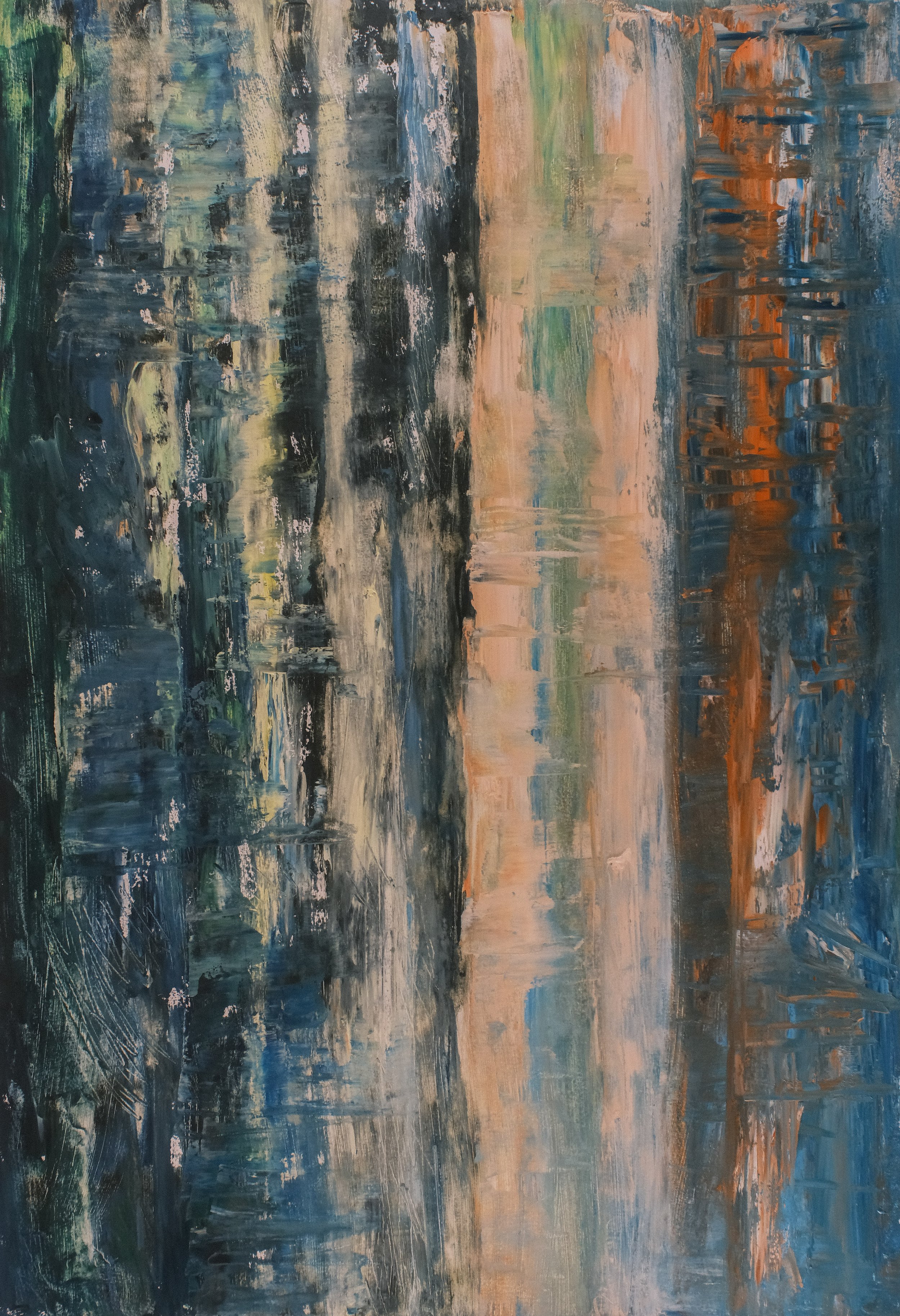   Patricia’s Field   2021, Oil On Paper  35.5 x 25 in  #JS-2021-0069 