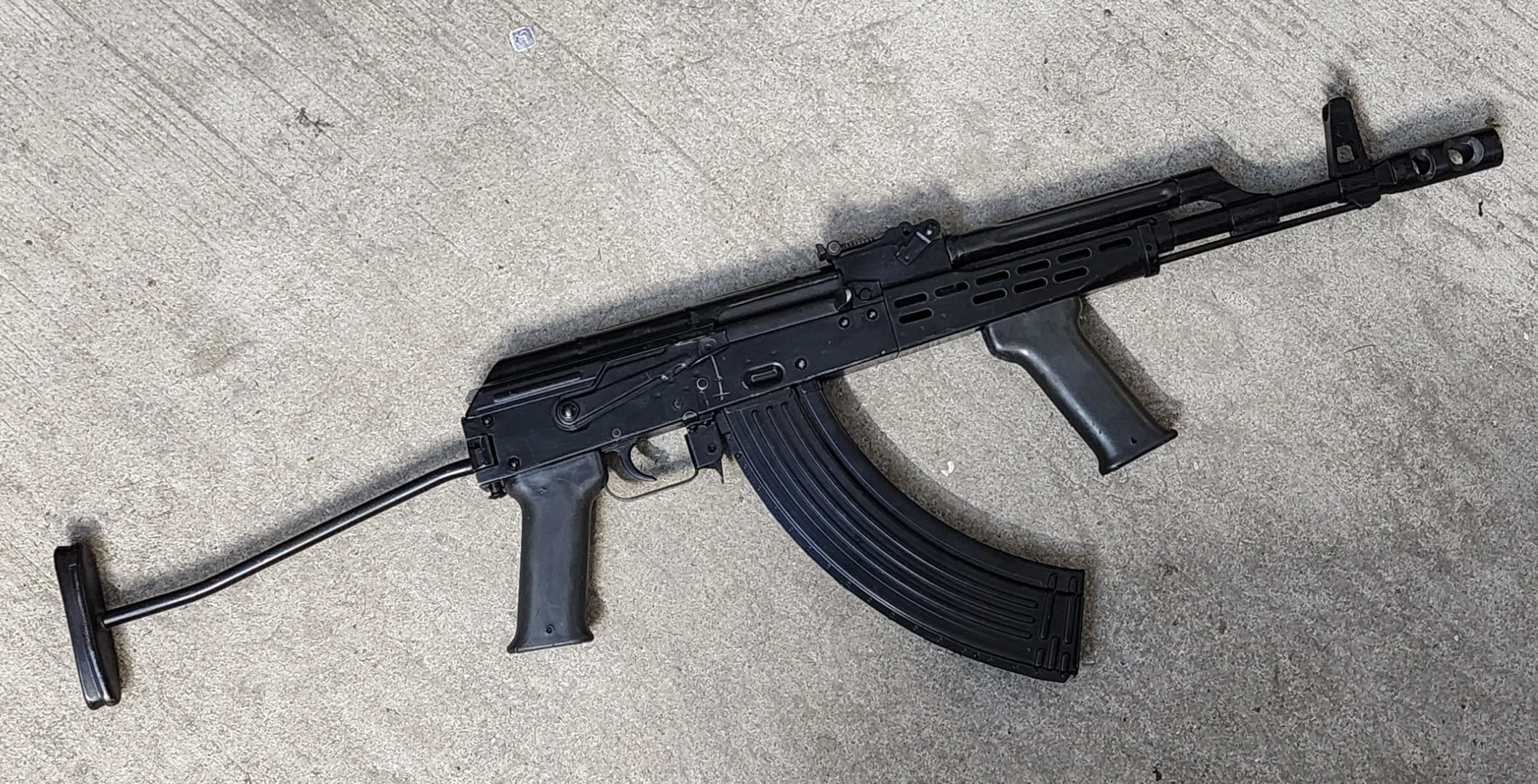 AK parts kit build, receiver machining and gunsmithing work