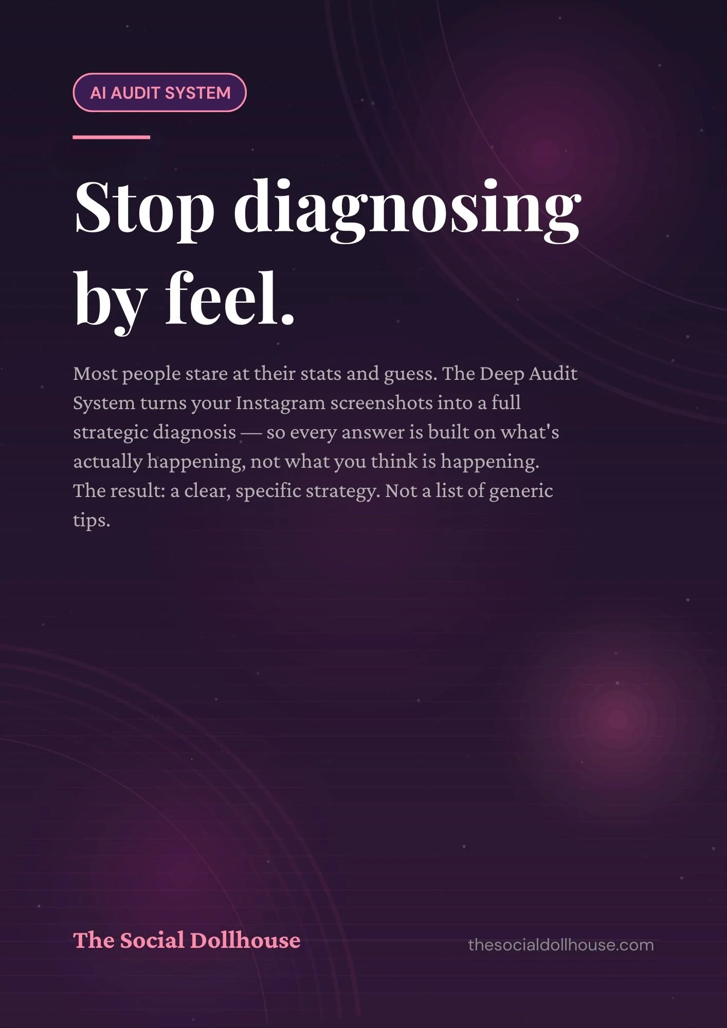 Deep Audit System contents showing 30 AI prompts, decision guide, setup walkthrough, strategic pathways and results guide