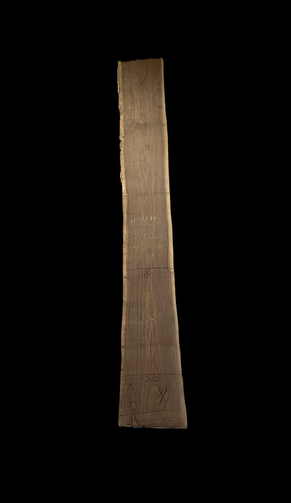 Walnut Live Edge Slab