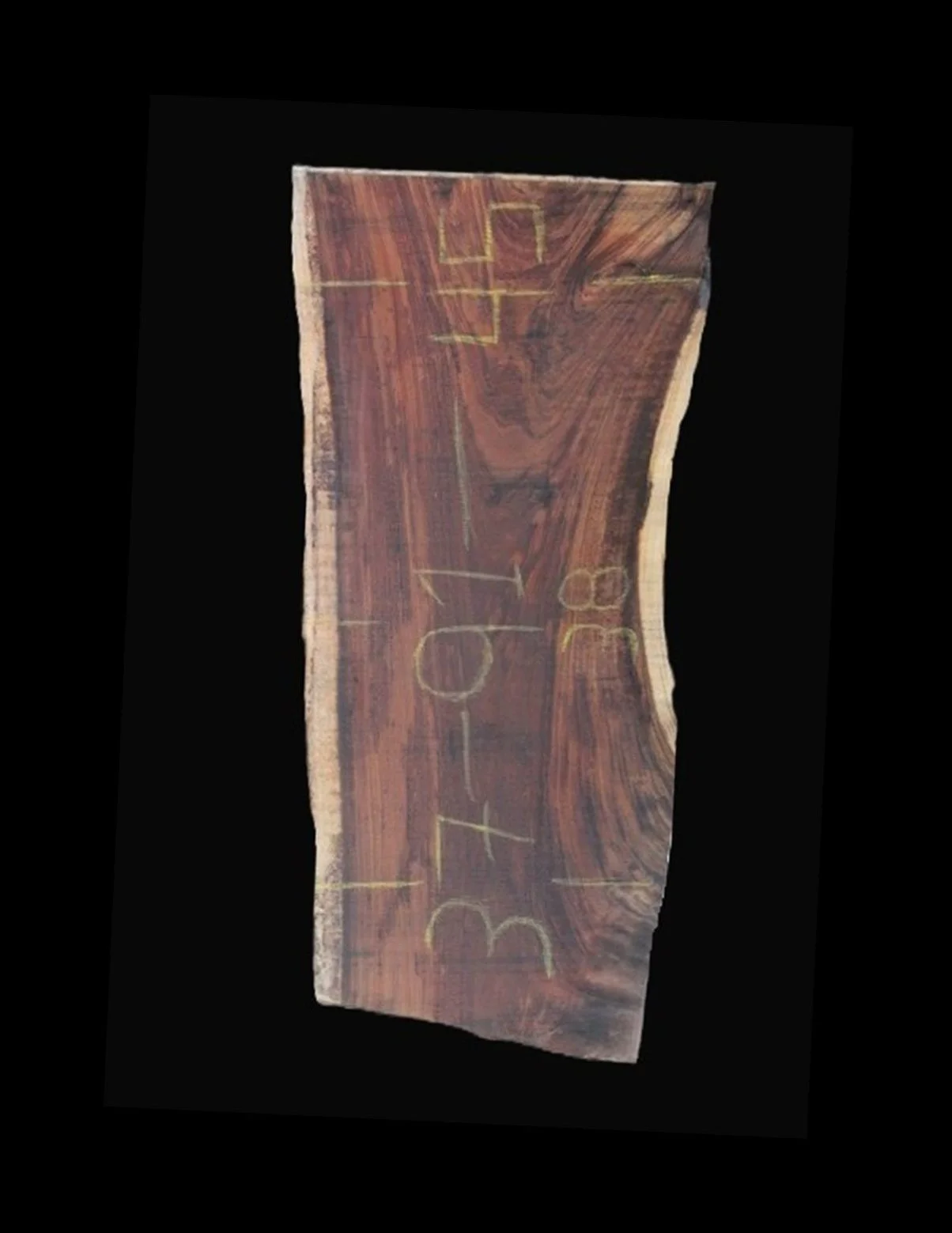 Parota Live Edge Slab - E1334GNC - 90” L x 40” W x 2” T - 51 BF