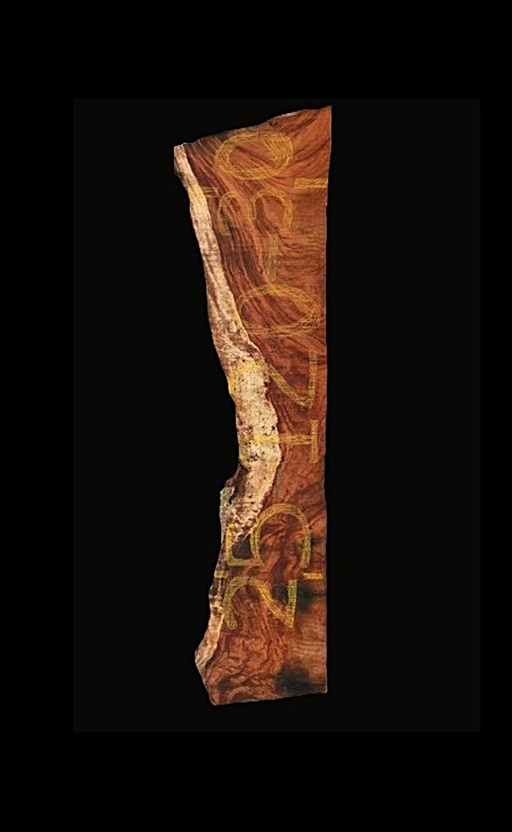 Monkeypod Live Edge Slab - E1509CEN - 120” L x 27” W x 2.5” T - 56 BF