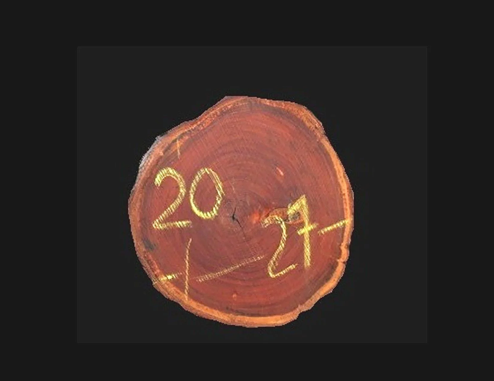 Guayaquil Round Crosscut - H1557GYQ - 27” L x 20” W x 2” T - 8 BF