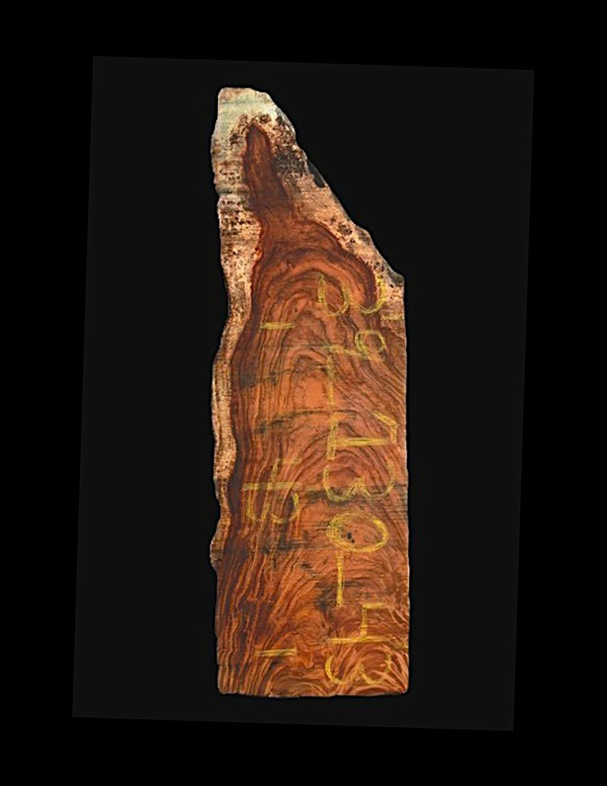 Monkeypod Live Edge Slab - E1084CEN - 130” L x 47” W x 3.5” T - 149 BF
