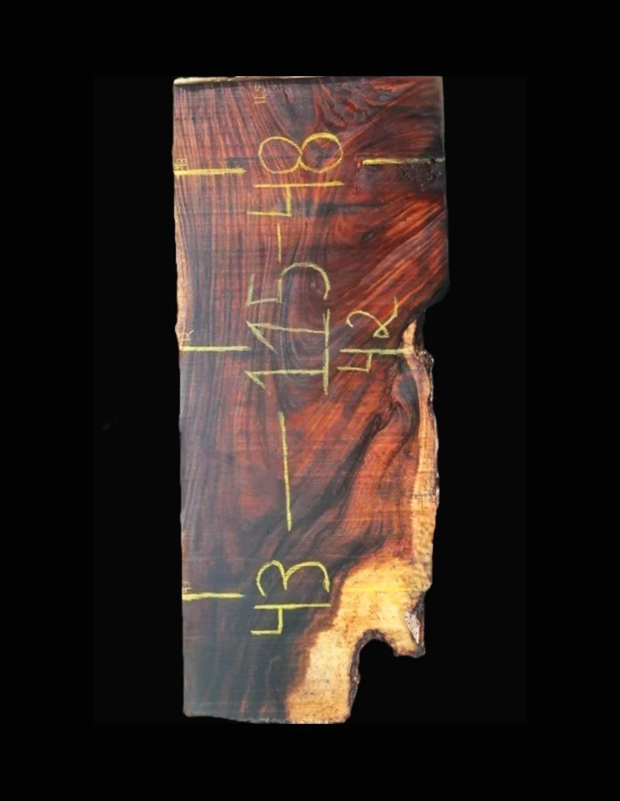 Monkeypod Live Edge Slab - E1174CEN - 86” L x 44” W x 2” T - 53 BF