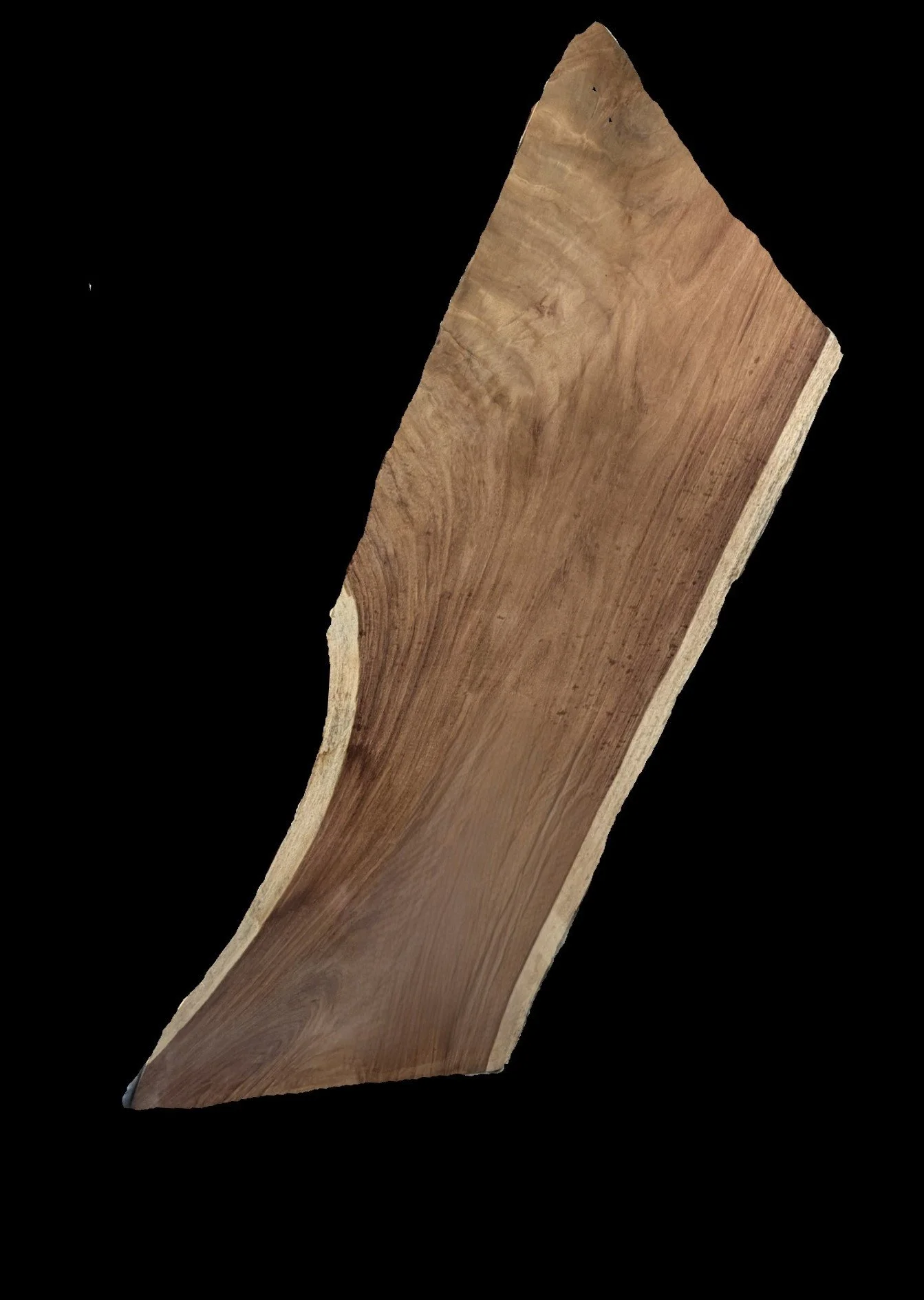 Parota Live Edge Slab - E1335GNC - 89” L x 38” W x 2” T - 47 BF
