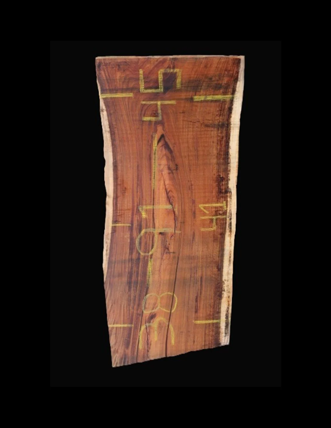 Parota Live Edge Slab - E1340GNC - 91” L x 41” W x 2” T - 52 BF