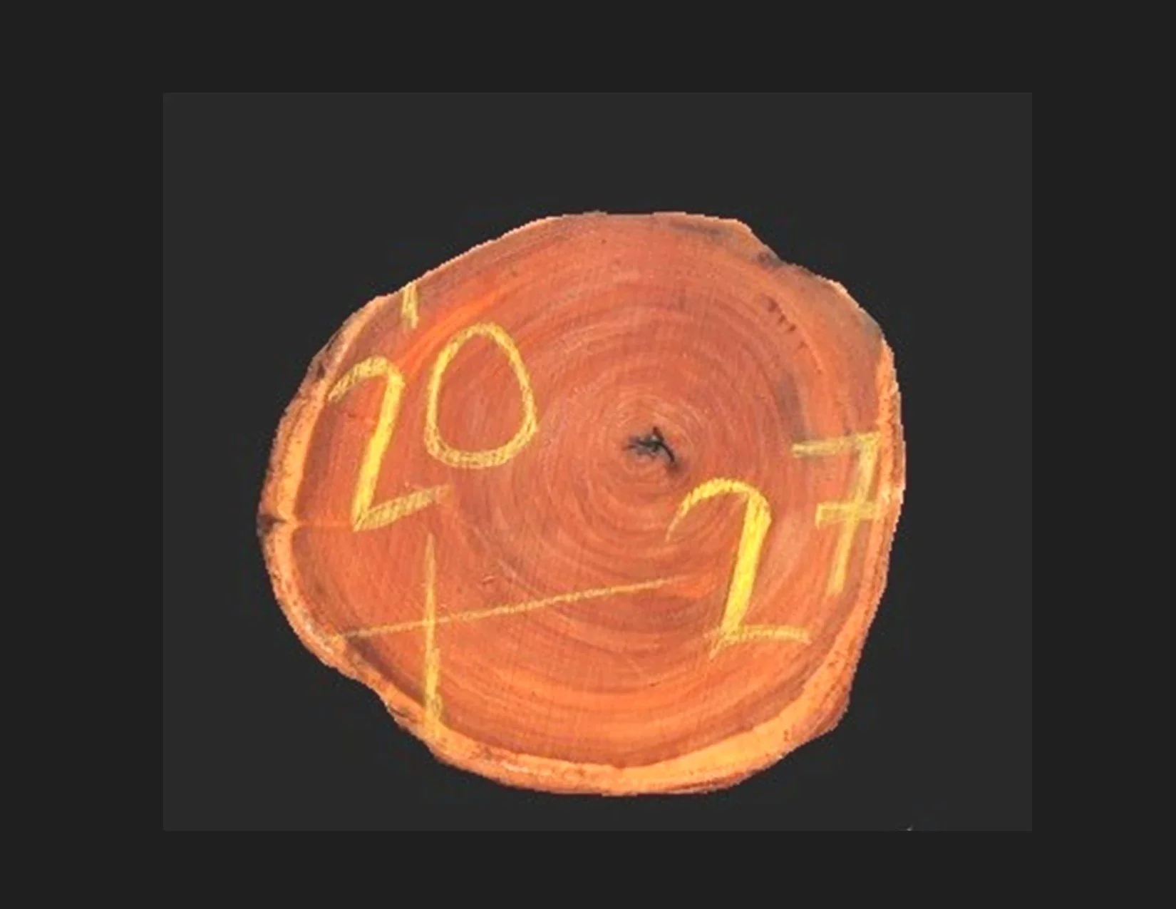 Guayaquil Round Crosscut - H1553GYQ - 27” L x 20” W x 2” T - 8 BF