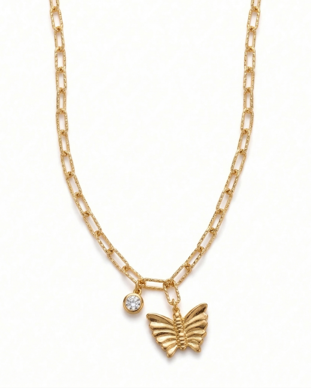 Golden Butterfly Necklace