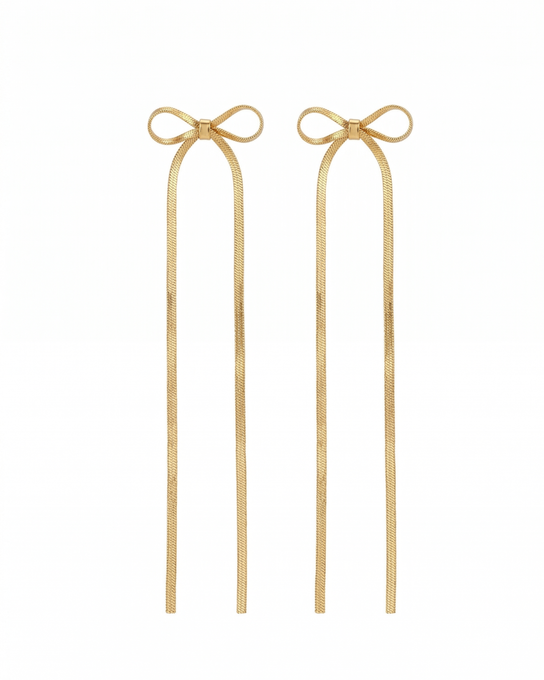 Bow Ribbon Earrings