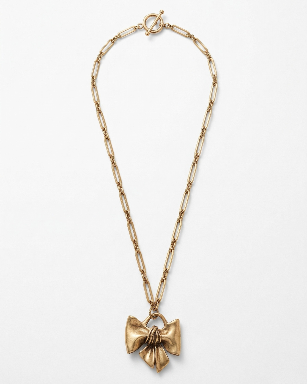 Bow Pendant Necklace