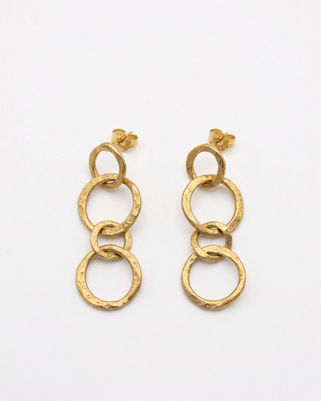 Interlocking Circle Earrings