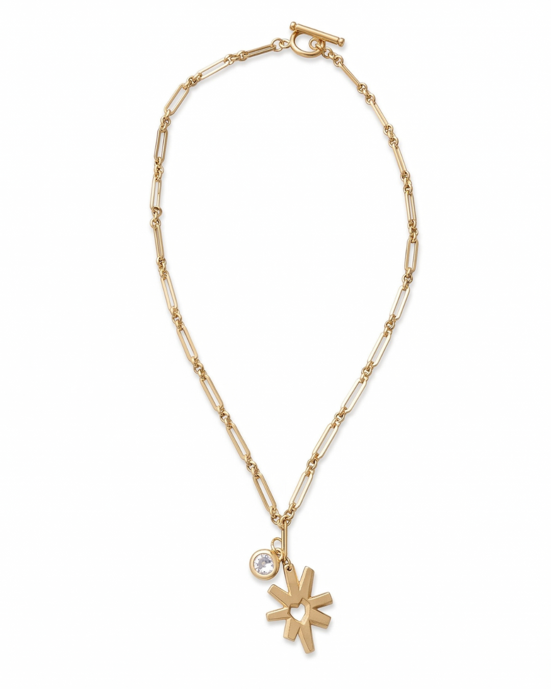 Sunburst Charm Necklace