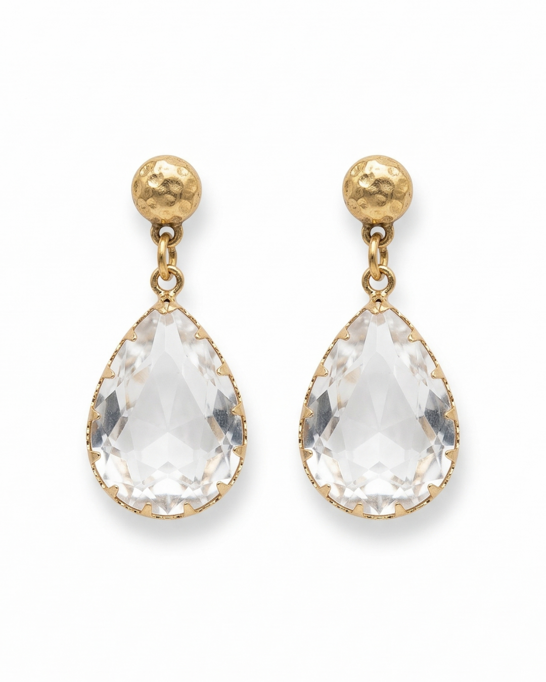 Teardrop Crystal Earrings