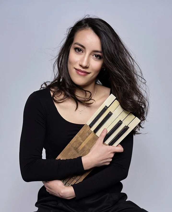 Mathilde NGuyen, pianiste d’Arsis Thesis - Photo : Bernard Martinez