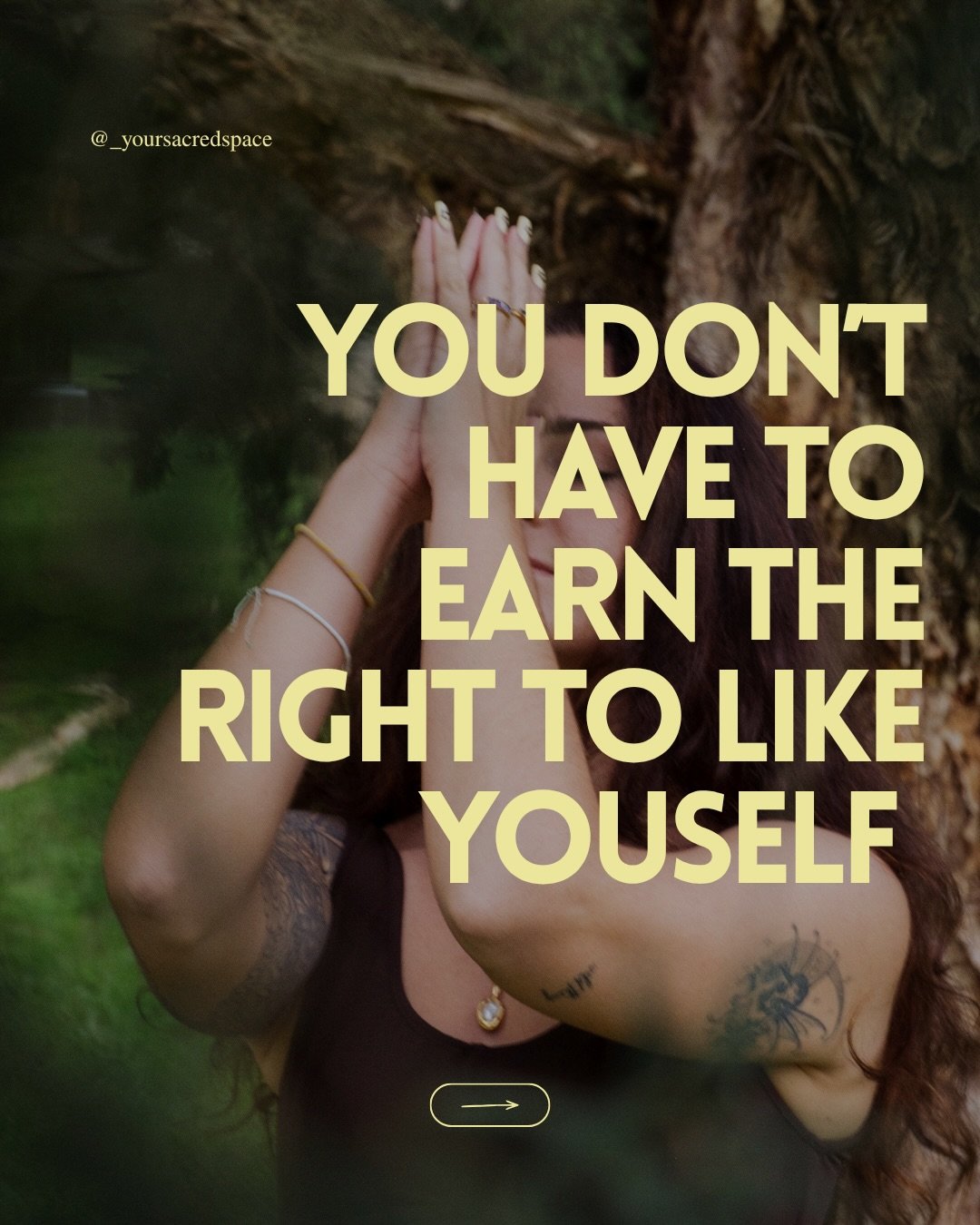 The way we feel about ourselves is almost never really about us, it&rsquo;s about the environments we grew up in, the relationships that shaped us, and the coping strategies we built along the way.

Liking yourself isn&rsquo;t about affirmations or m