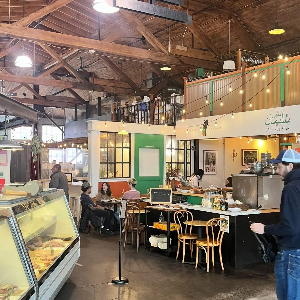 Melrose Market!! Such a vibrant place there&rsquo;s so much to do. @sankakuseattle @cantinasauvage @rainshadowmeats