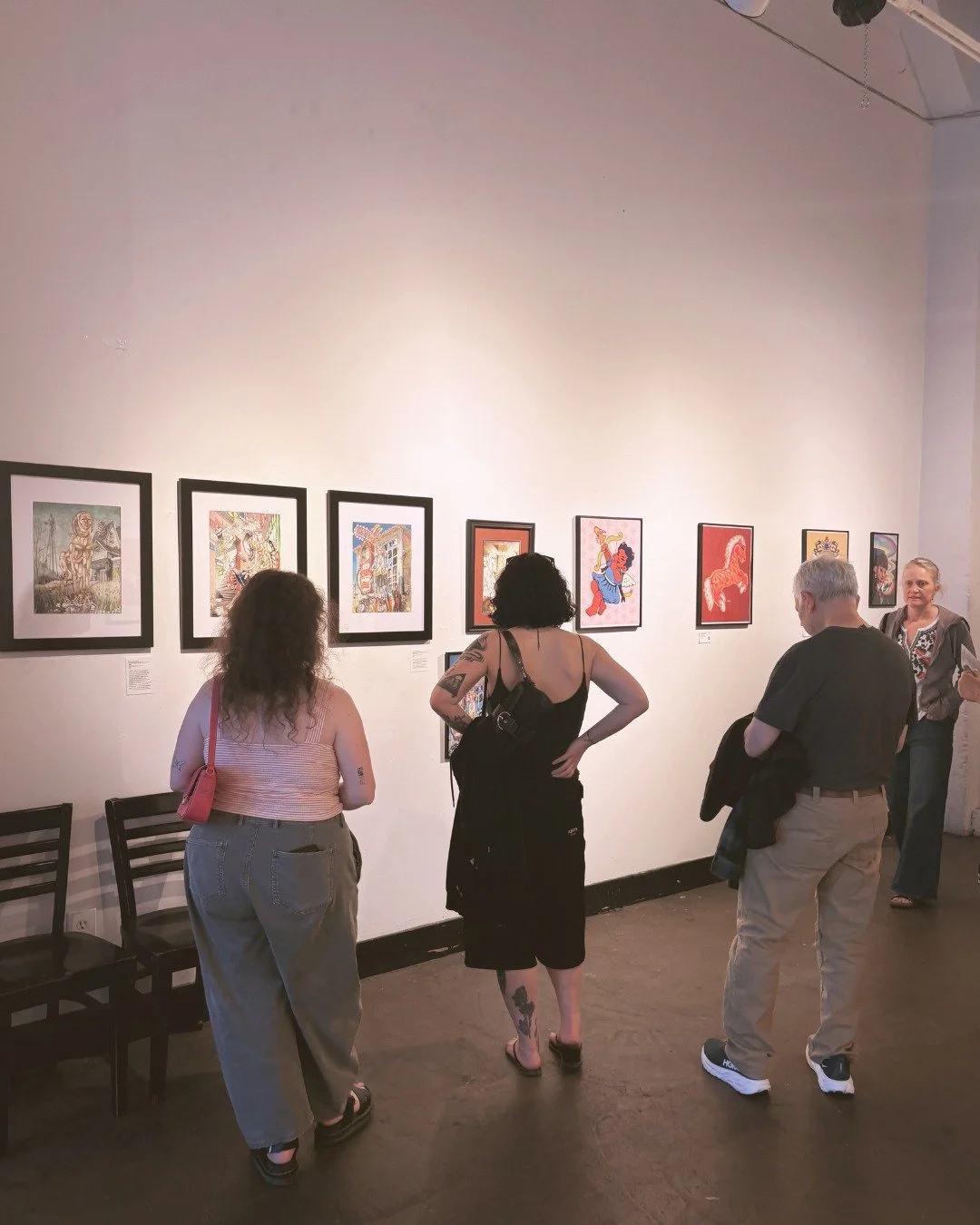 Capitol Hill Art Walk is back This Thursday, August 13th from 5pm to 8pm. Galleries, bars, studios &mdash; the whole neighborhood is in on it. Vermillion is a good place to start. 

People wander in off Pike Street and stay for an hour without realiz